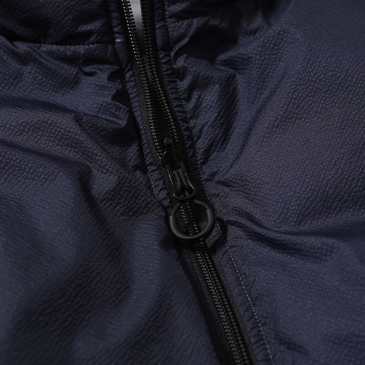 모이프(MOIF) [AW25] REVERSIBLE PUFF VEST / CLOUD GRAY/NAVY