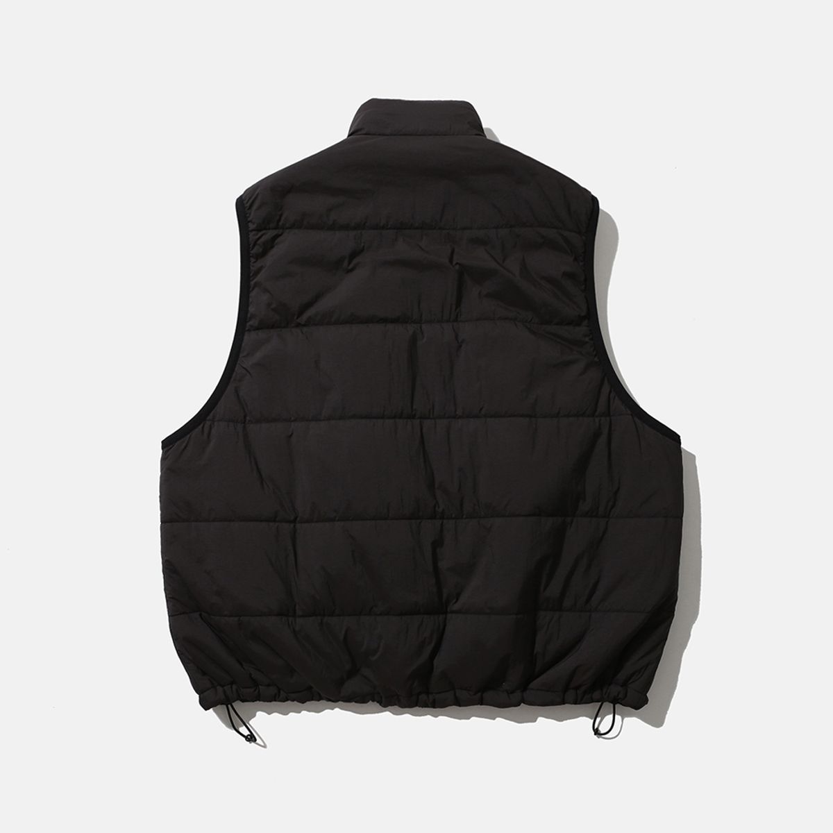 모이프(MOIF) [AW25] REVERSIBLE PUFF VEST / BLACK/ECRU