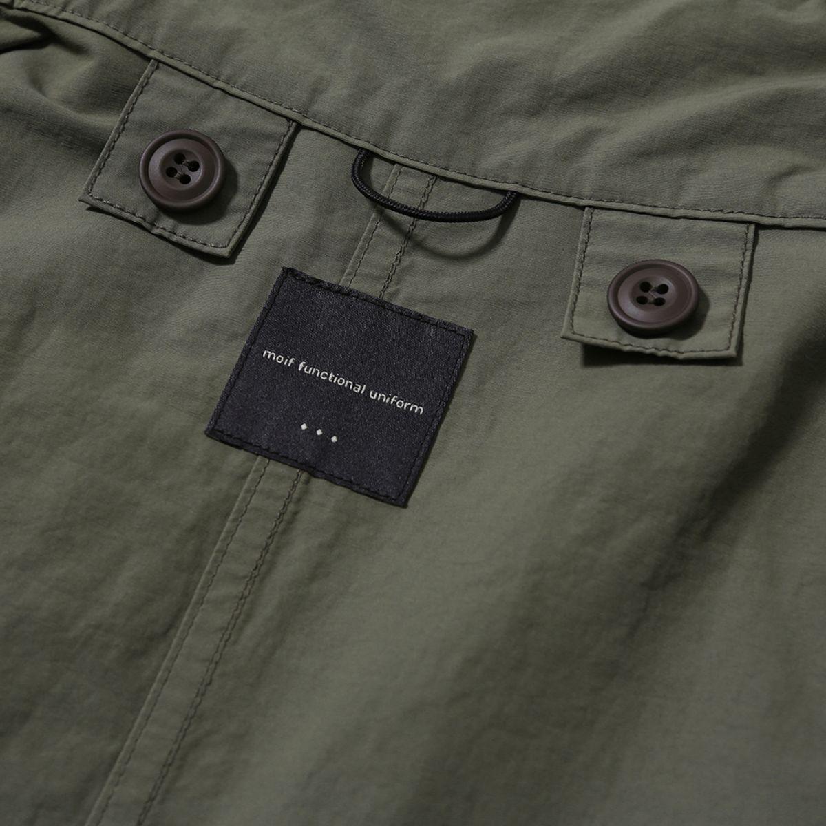 모이프(MOIF) [AW25] WIDE PATROL JACKET / OLIVE