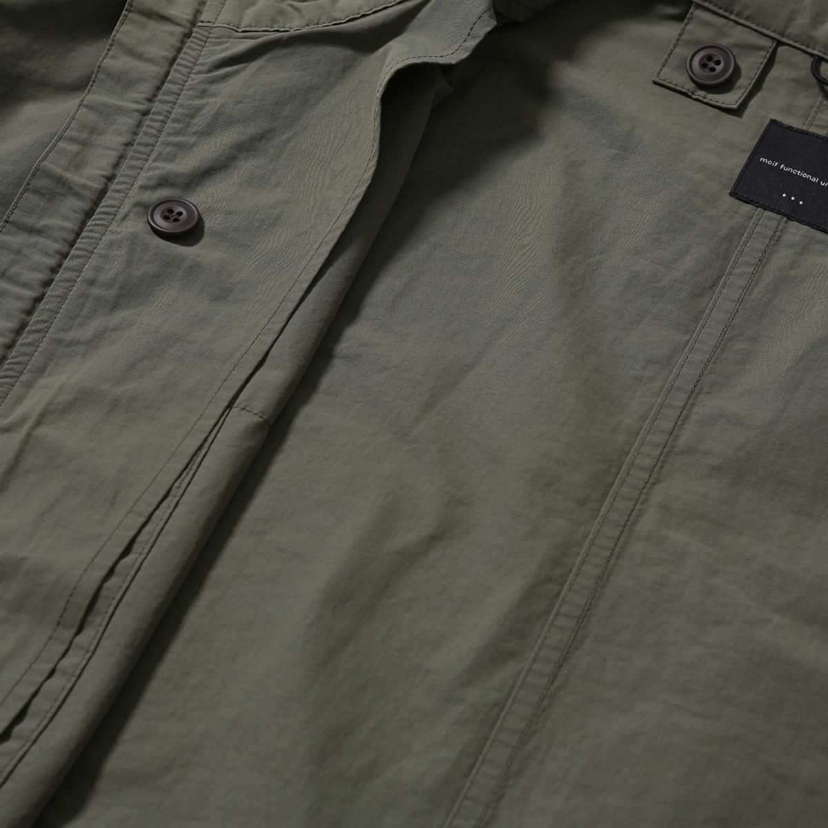 모이프(MOIF) [AW25] WIDE PATROL JACKET / OLIVE
