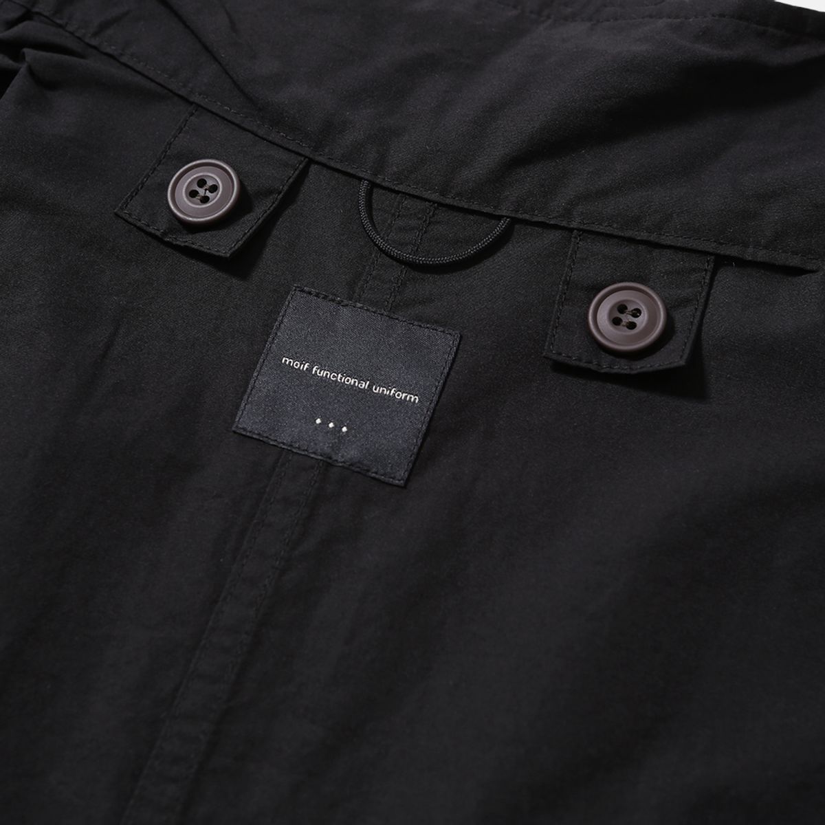 모이프(MOIF) [AW25] WIDE PATROL JACKET / BLACK