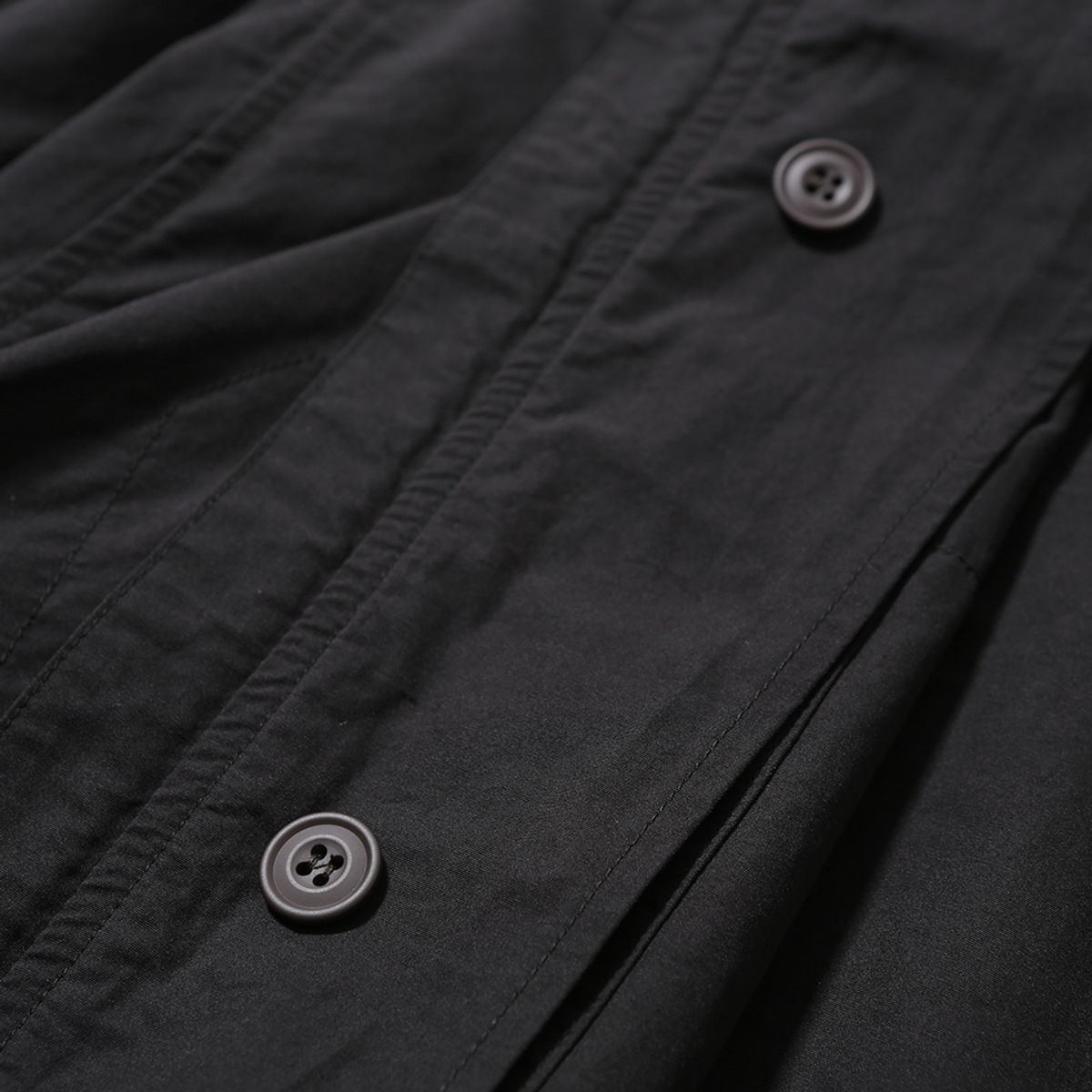 모이프(MOIF) [AW25] WIDE PATROL JACKET / BLACK