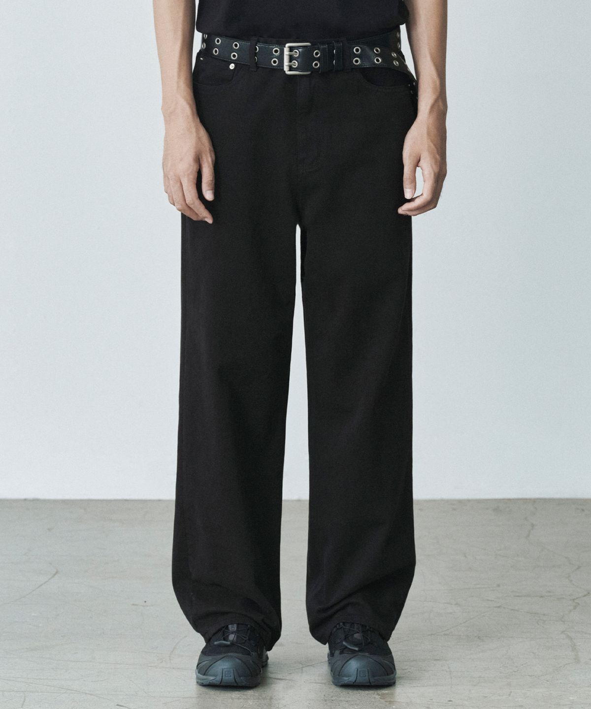 브랜디드(BRANDED) 1766 DARK SHADOW JEANS [EXTRA WIDE STRAIGHT]