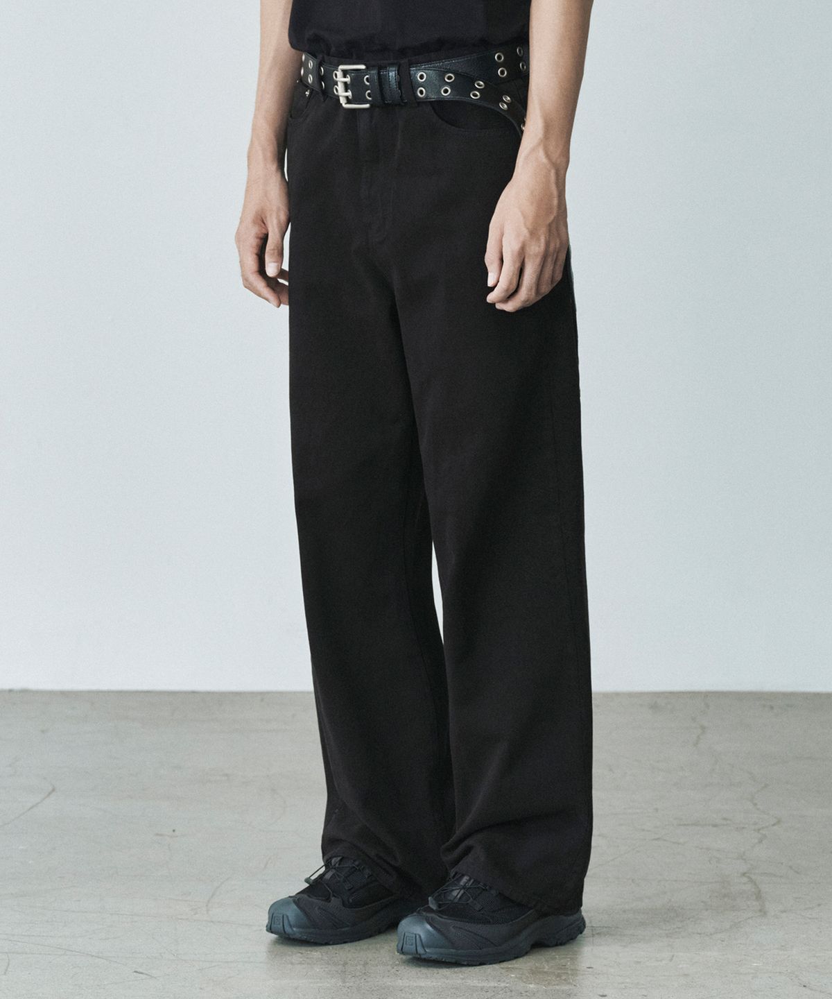 브랜디드(BRANDED) 1766 DARK SHADOW JEANS [EXTRA WIDE STRAIGHT]