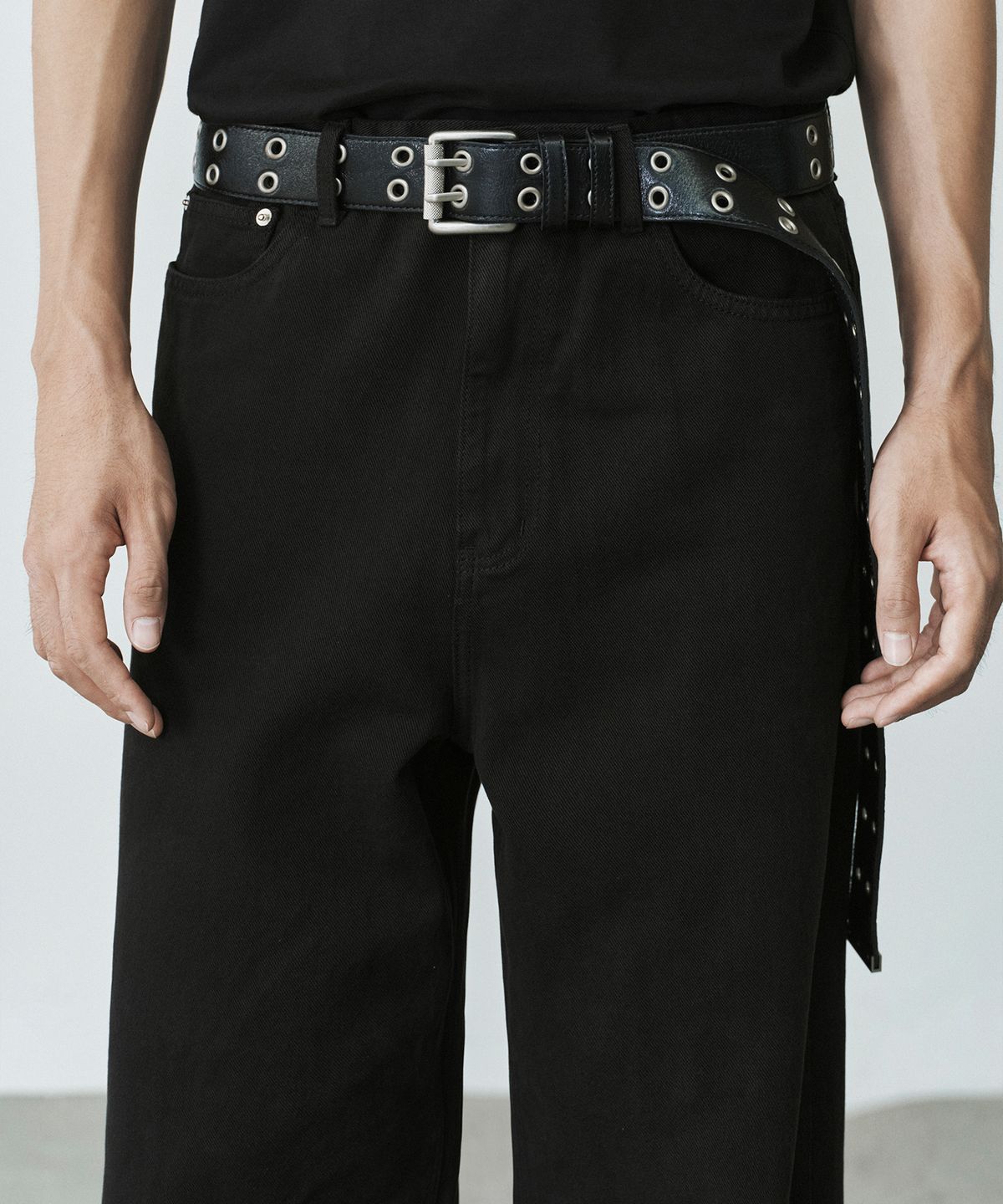 브랜디드(BRANDED) 1766 DARK SHADOW JEANS [EXTRA WIDE STRAIGHT]
