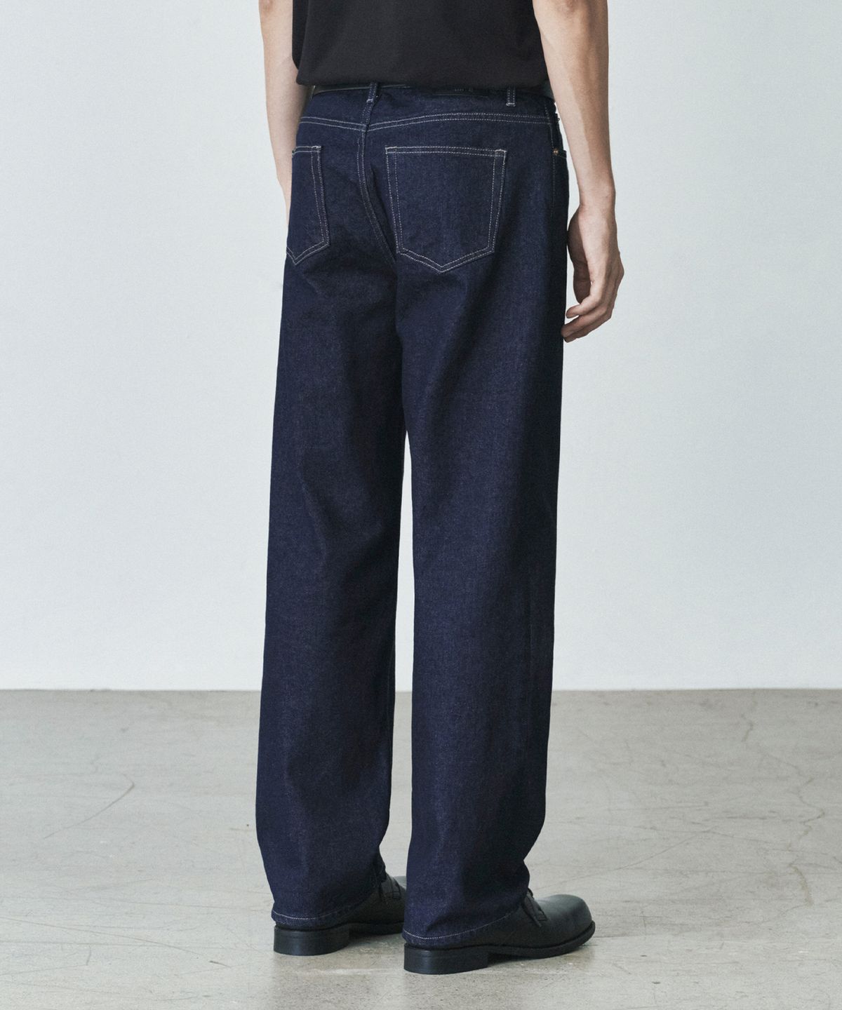브랜디드(BRANDED) 1796 STAY INDIGO JEANS [WIDE STRAIGHT]
