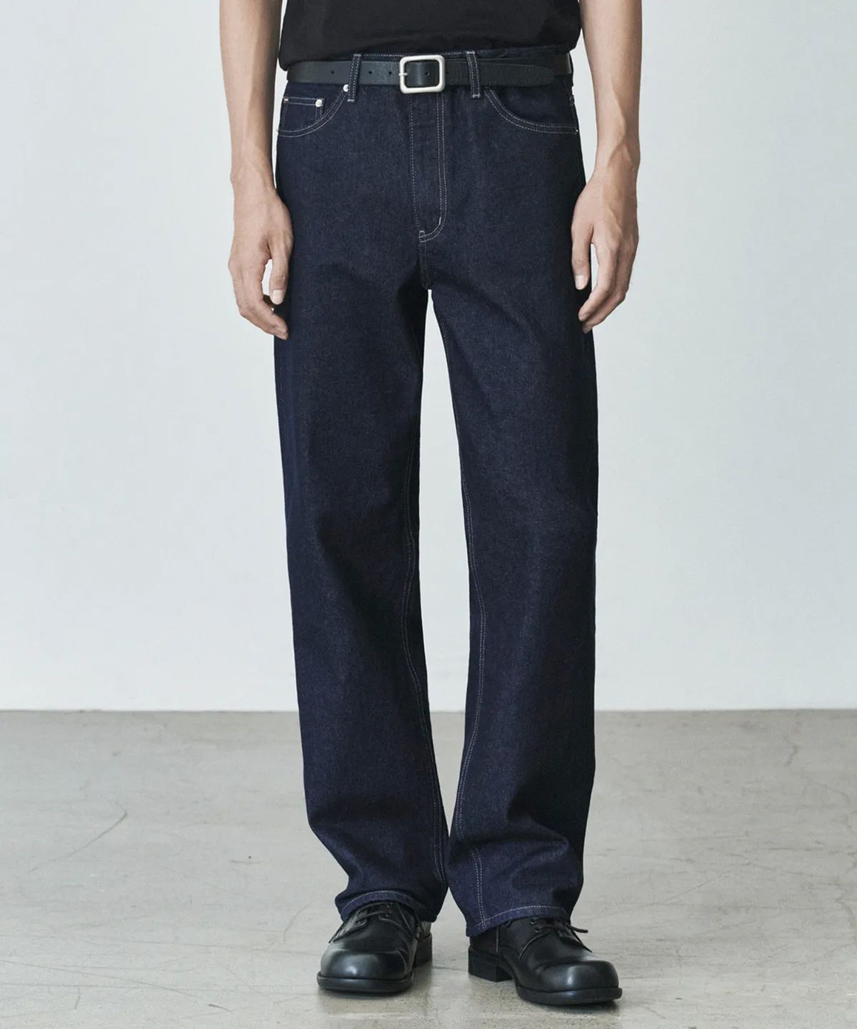 브랜디드(BRANDED) 1796 STAY INDIGO JEANS [WIDE STRAIGHT]