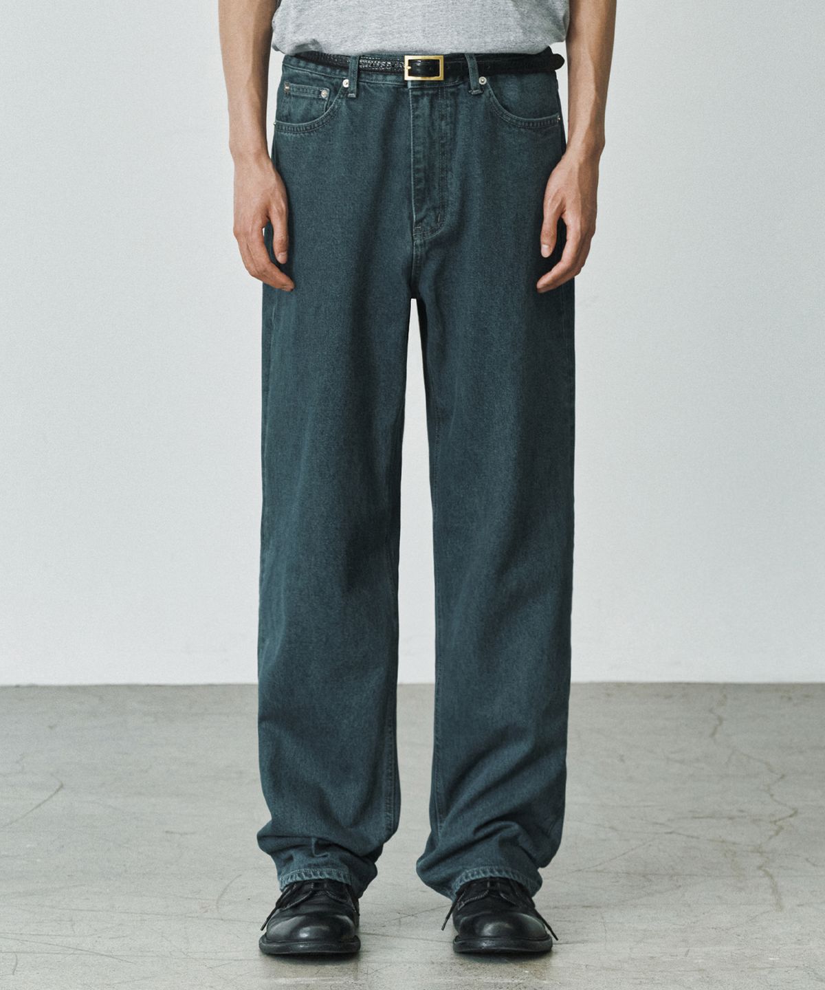 브랜디드(BRANDED) 1798 SAND FOREST JEANS [WIDE STRAIGHT]