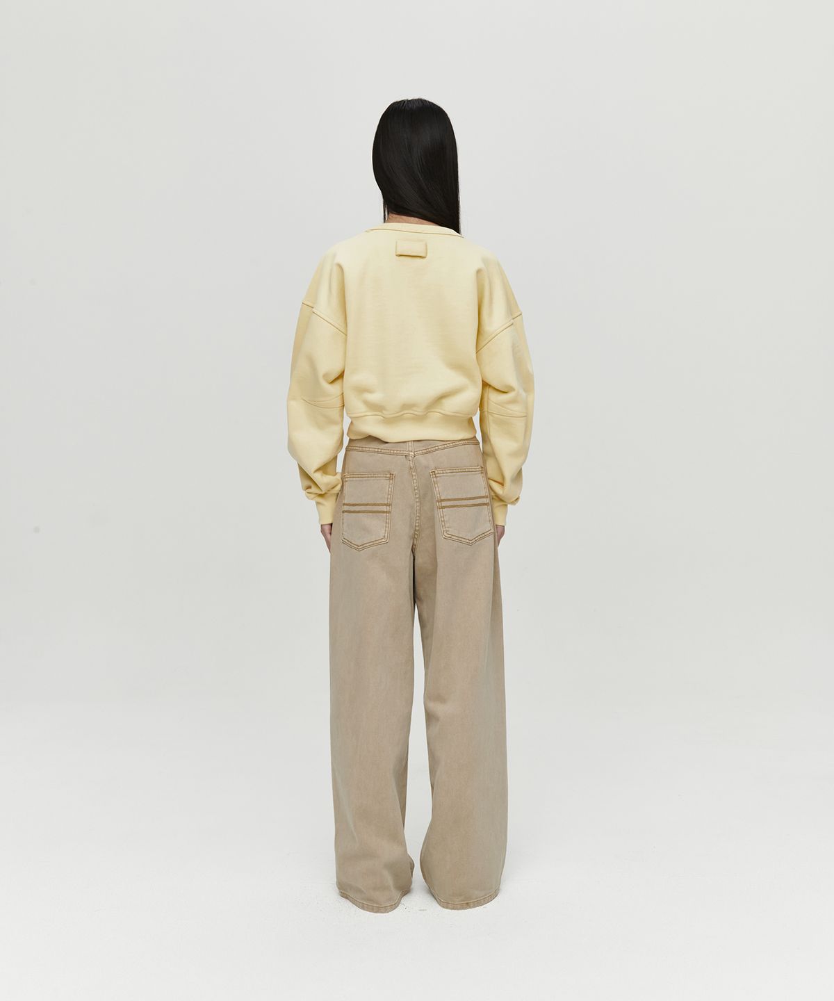 호이테(HEUTE) BENY WIDE DENIM (BEIGE)