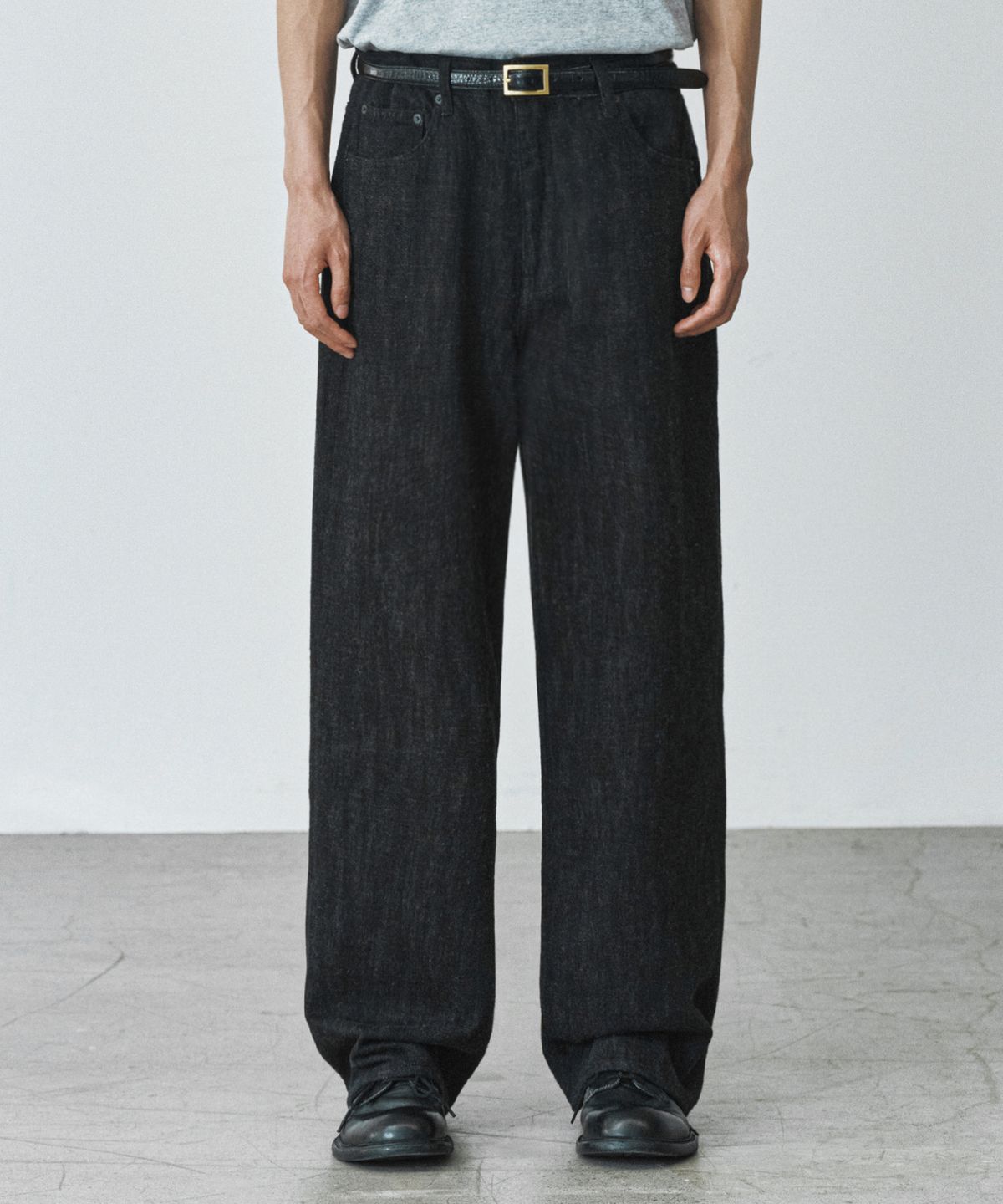 브랜디드(BRANDED) WOOL DENIM PANTS [EXTRA WIDE STRAIGHT]