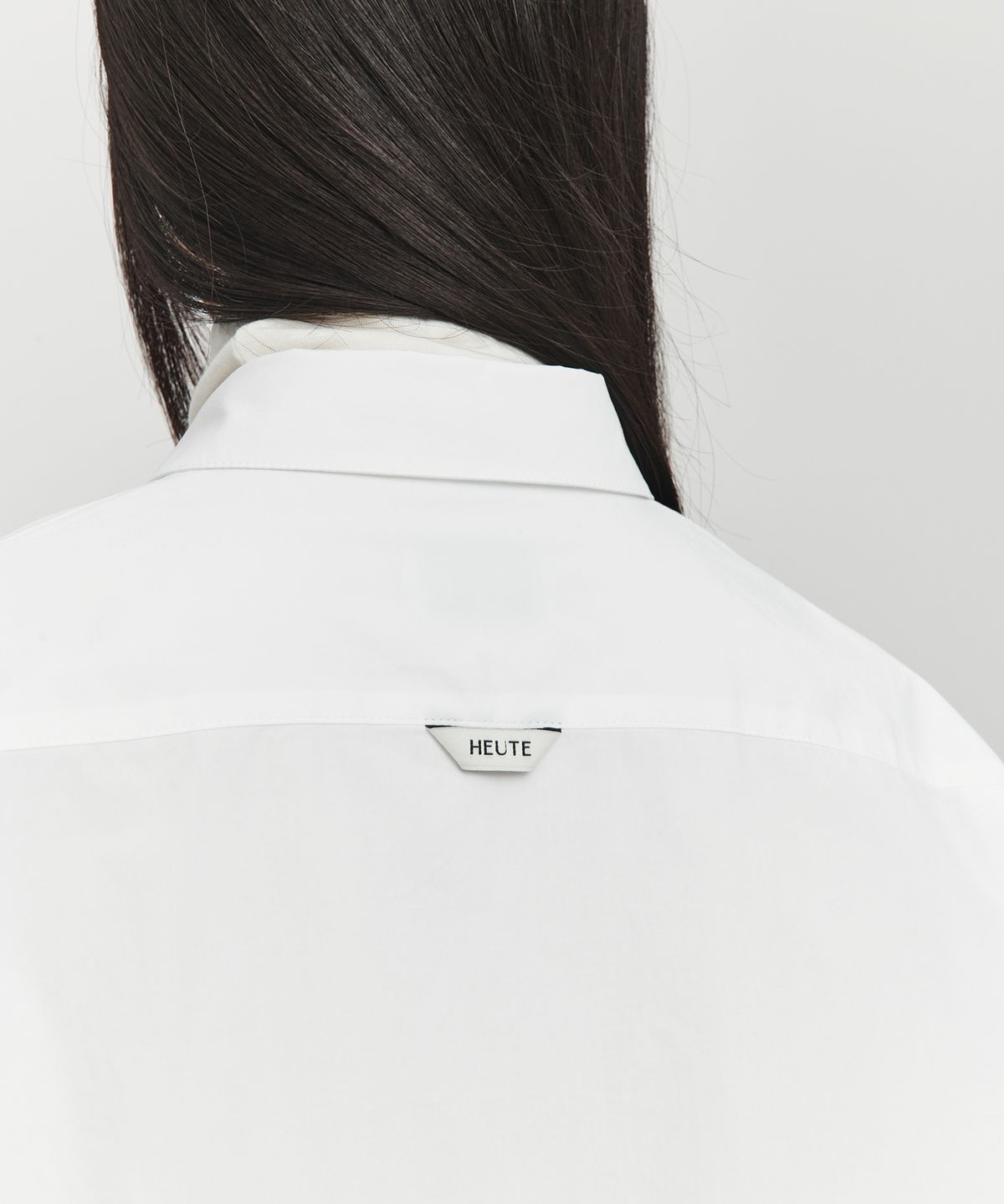 호이테(HEUTE) REGULAR COLLAR COTTON SHIRT (WHITE)
