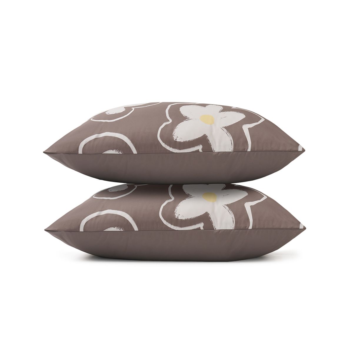 고유(KOYU) 아네모네 필로우 커버 브라운 (1pc)