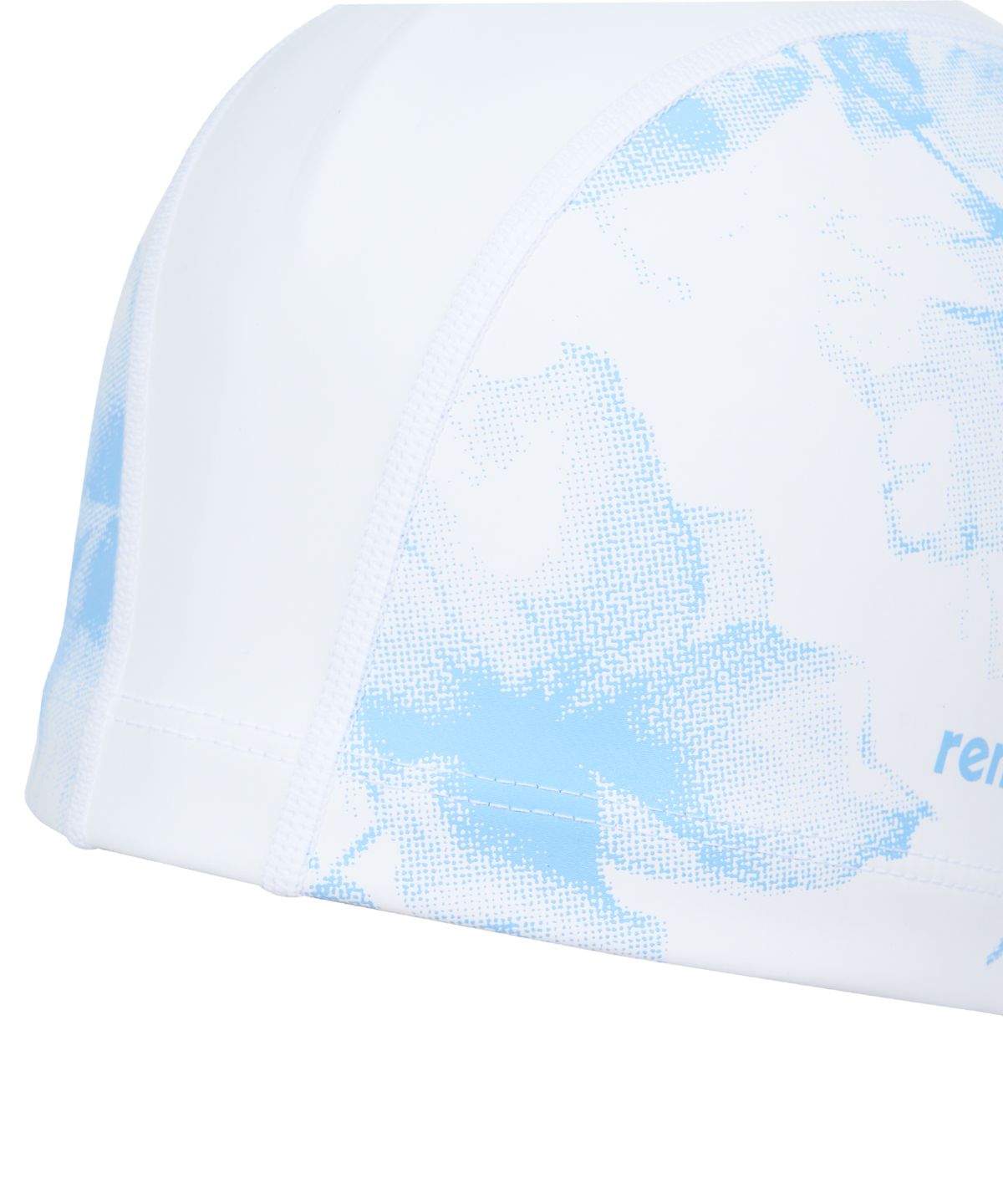 레노마수영복(RENOMASWIM) 용품 성인 플라워 도트 그래픽 PU 수모 화이트 RO-RC2F711-WH