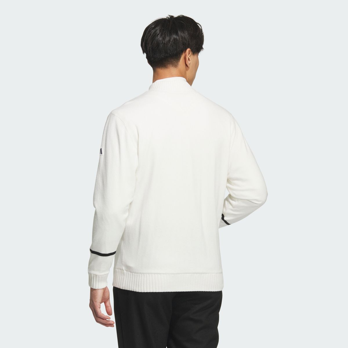 아디다스 골프(ADIDAS GOLF) 방풍 안감 풀지퍼 니트 스웨터 JM9532