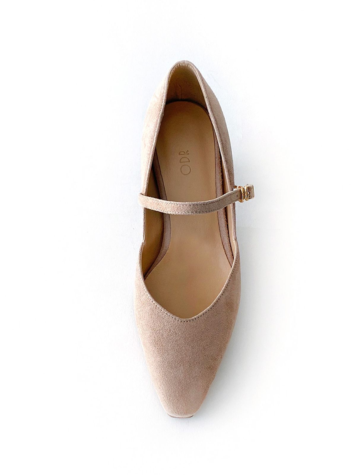 오드리(ODR) 클리사 스트랩 펌프스_beige 5cm ODR219191-1