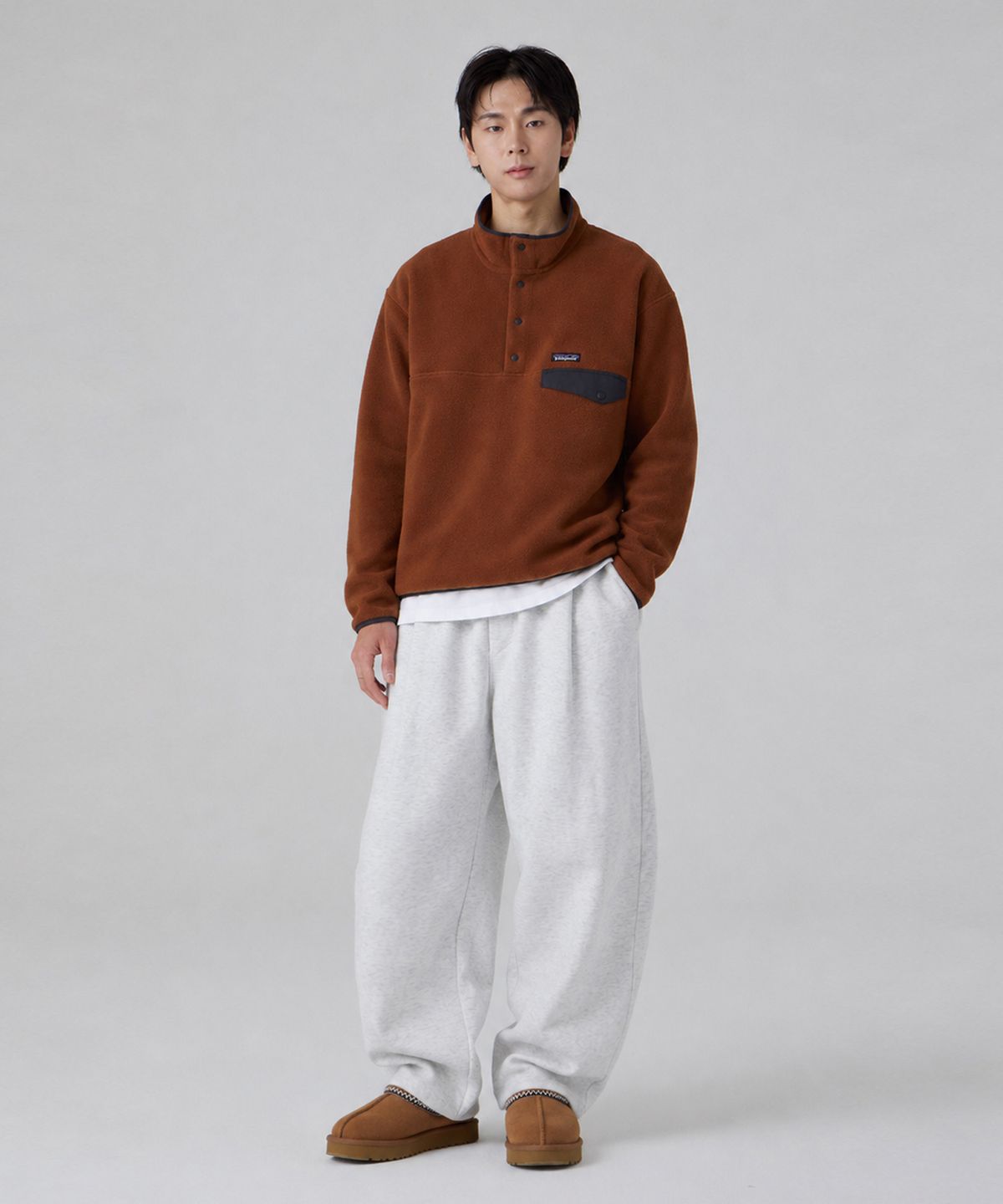 언아웃핏(AOTT) 세미 와이드 벌룬핏 스웻팬츠 6color