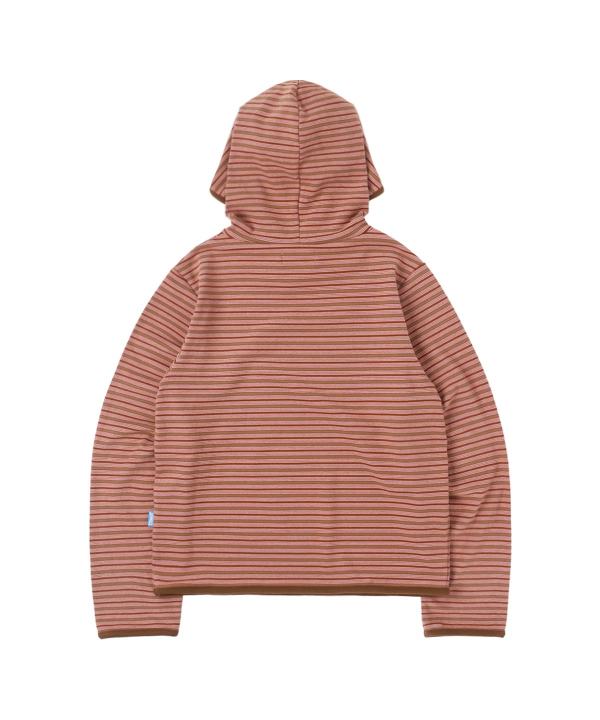 써넥트(SUNNECT) Stripe Taped Hoodie - Pink