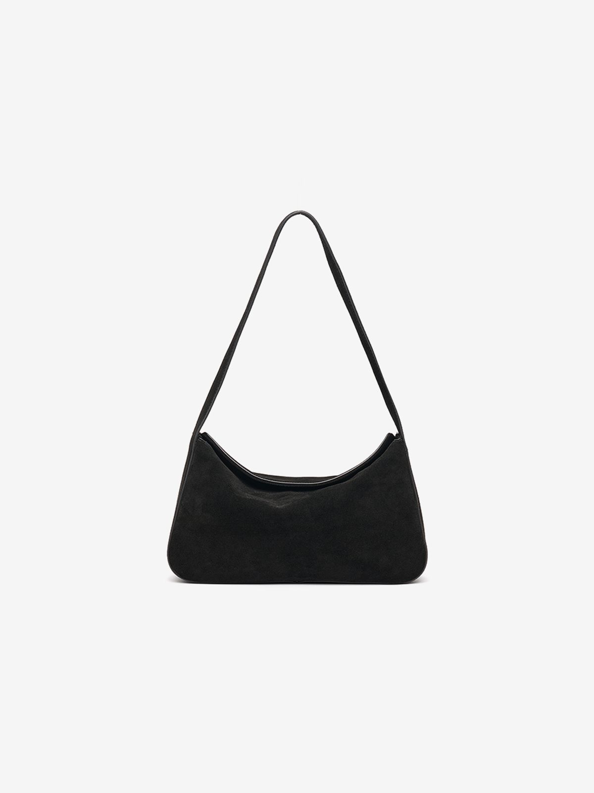 르니나(LENINA) ILIANA suede shoulder bag_BLACK