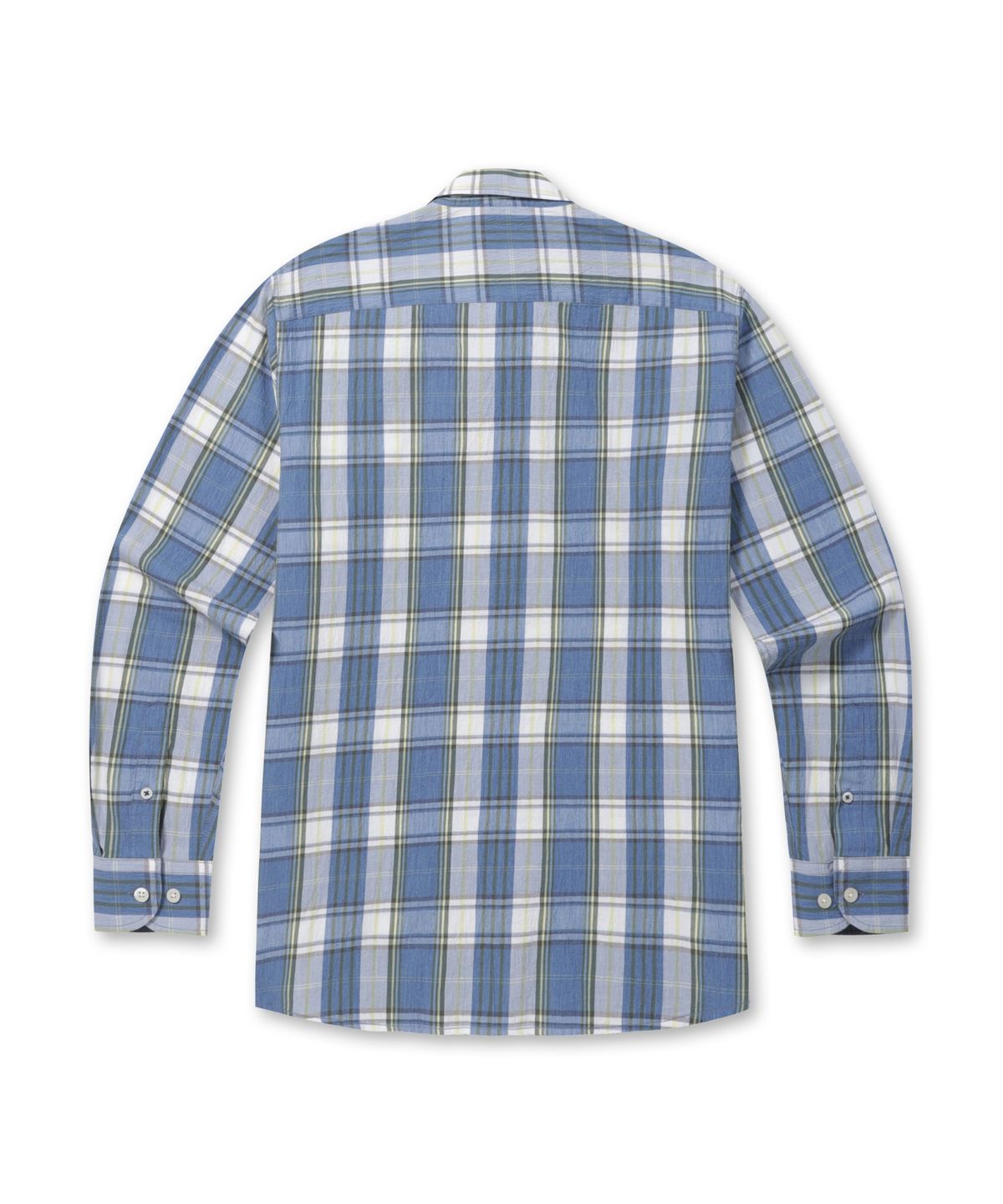 브렌우드(BRENTWOOD) 데님라이크 체크 캐주얼셔츠 BRSAM25451BUX