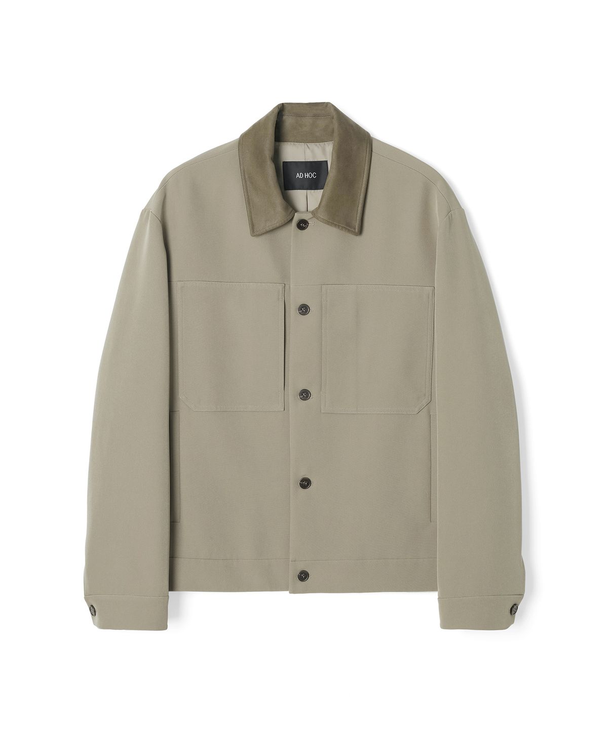 애드호크(ADHOC) 남성 T/R 빅 더블 아웃 포켓 트러커 (DK-BEIGE) (HB9UJ01)