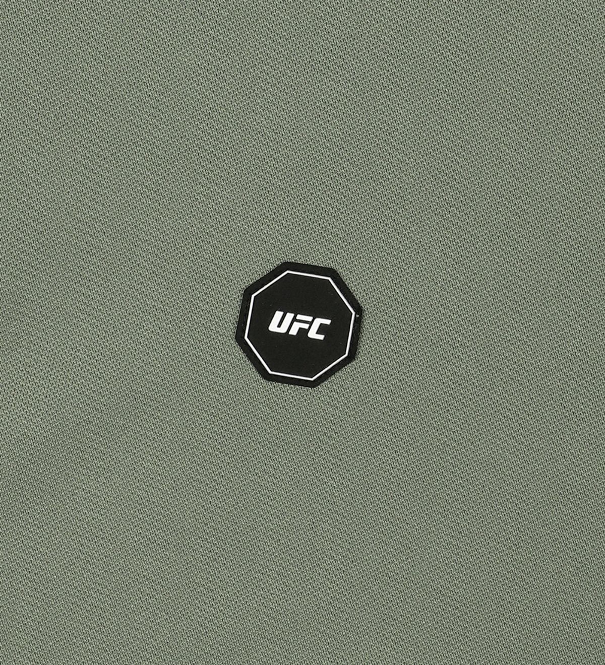 유에프씨 스포츠(UFC SPORT) UFC 코어 레귤러핏 피케 티셔츠 라이트 카키 U2PSW2102LK