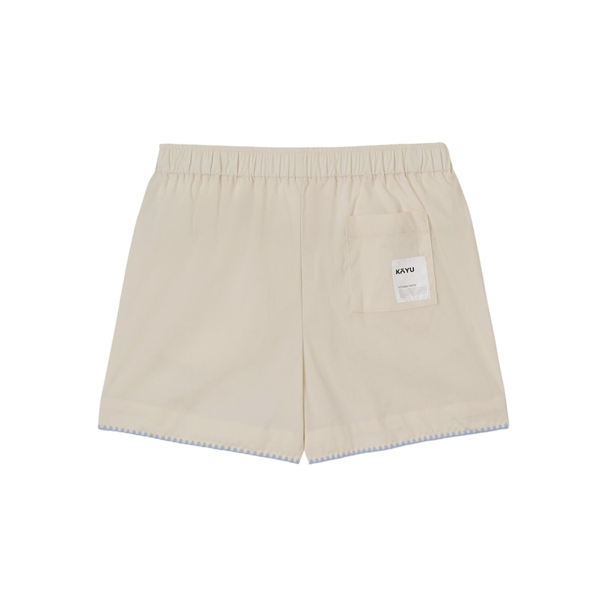 고유(KOYU) 모노 라운지 쇼츠 크림 (Needle Stich)