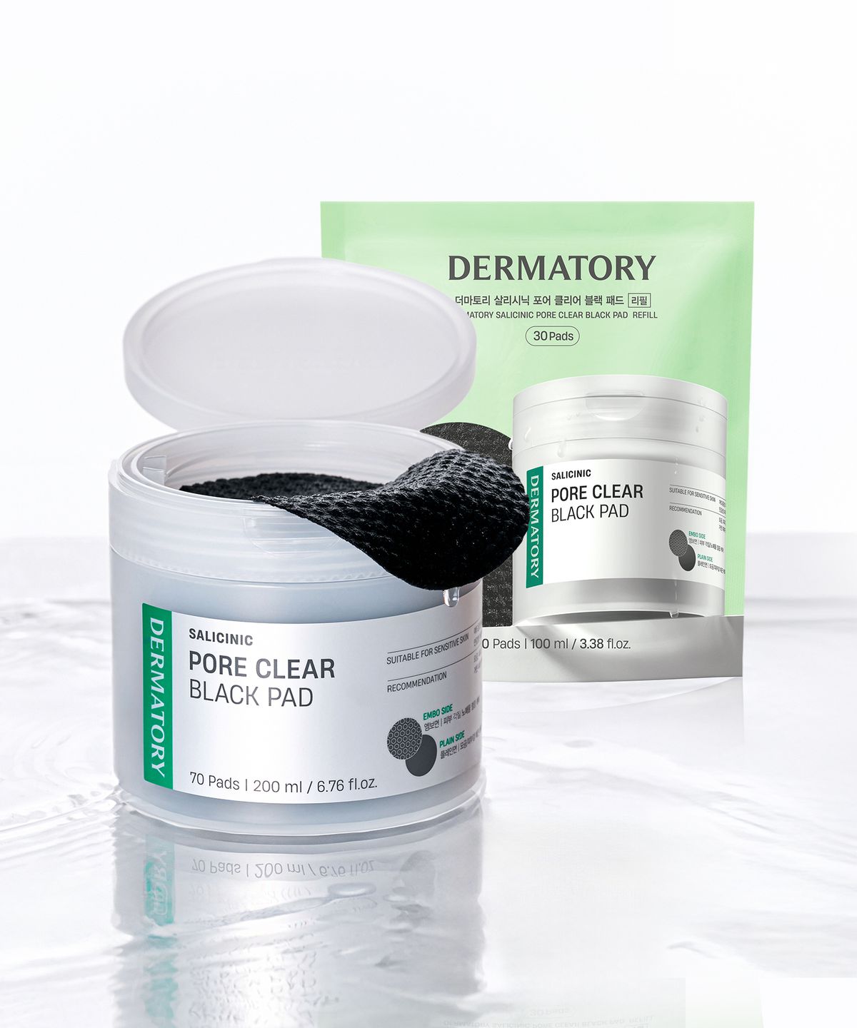 더마토리(DERMATORY) [SET] 더마토리 패드 본품(수분,진정,모공 中 택1) + 패드 리필 30매 [증정] 랩핑겔마스크2매