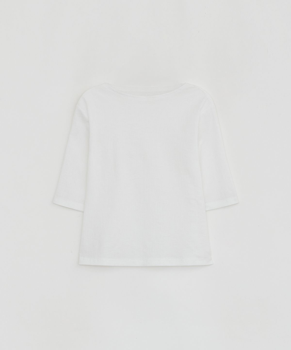 로우타이드(LOW TIDE) PLEATS HALF TOP [WHITE]