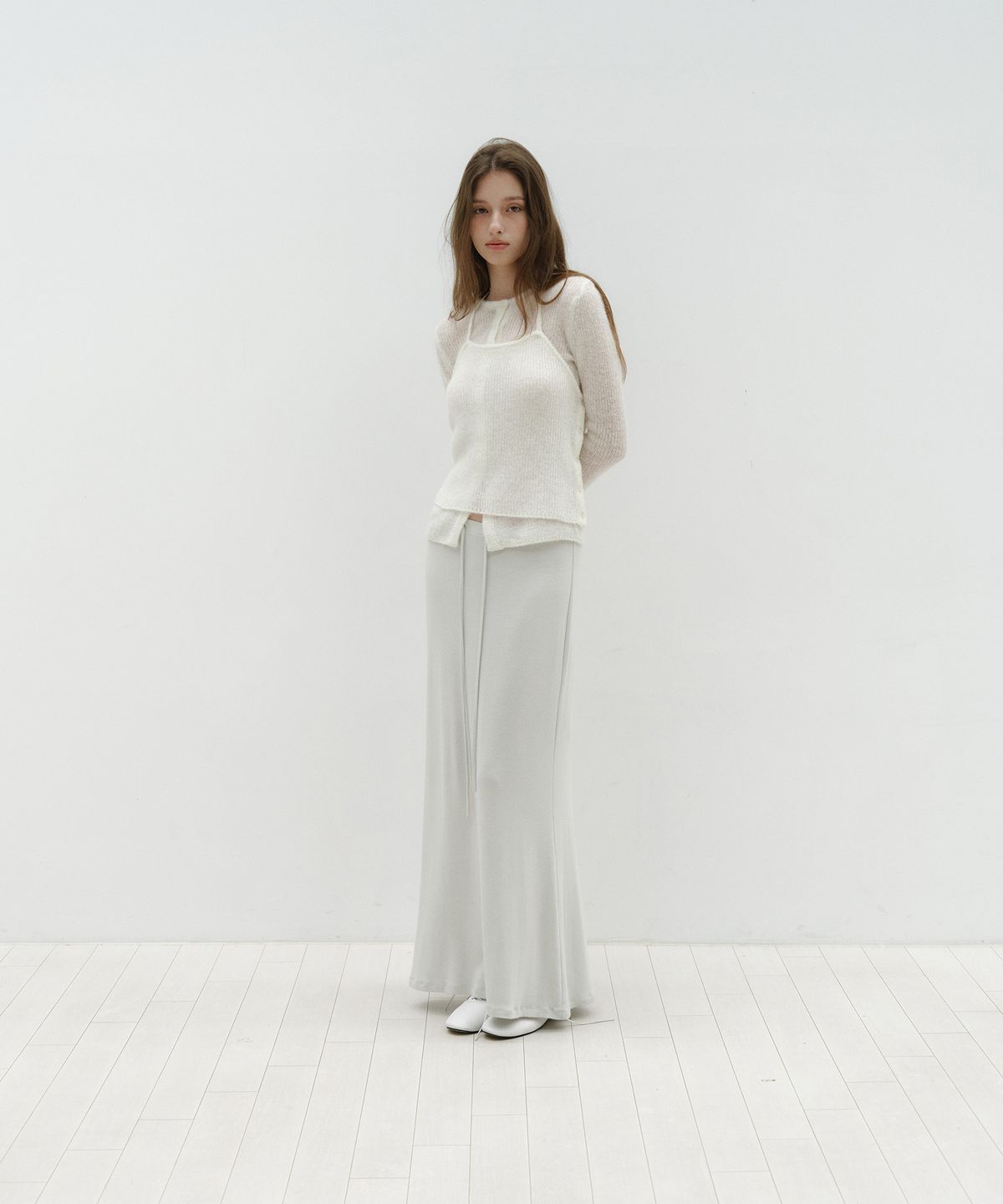 로우타이드(LOW TIDE) ALPACA HALTER KNIT [IVORY]