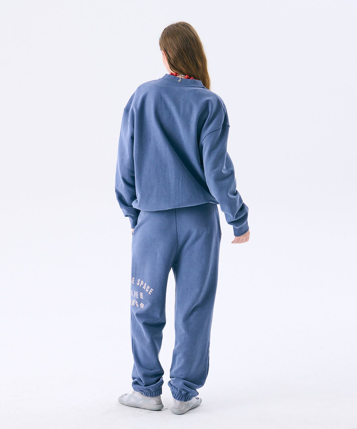 준준스페이스(JUNEJUNE SPACE) Vintage Sweat Jumper_Blue(빈티지 스웨트 점퍼_블루)