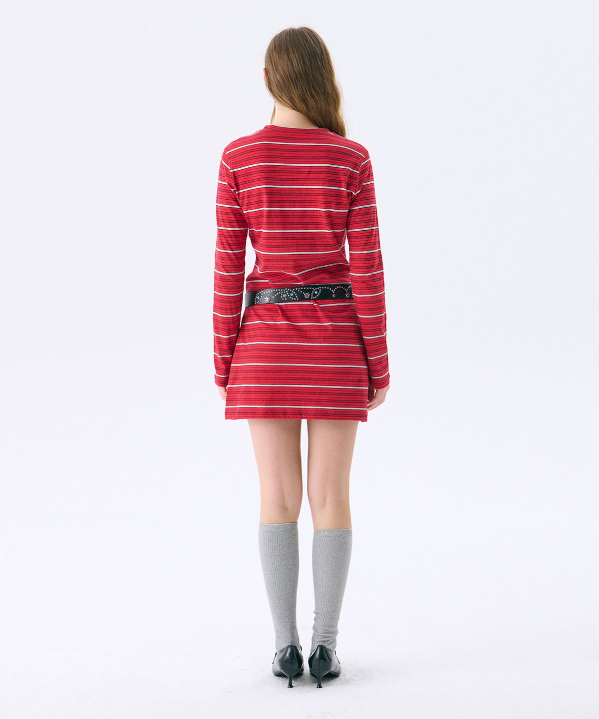 준준스페이스(JUNEJUNE SPACE) Mini Jersey Dress_Red(미니 저지 드레스_레드)