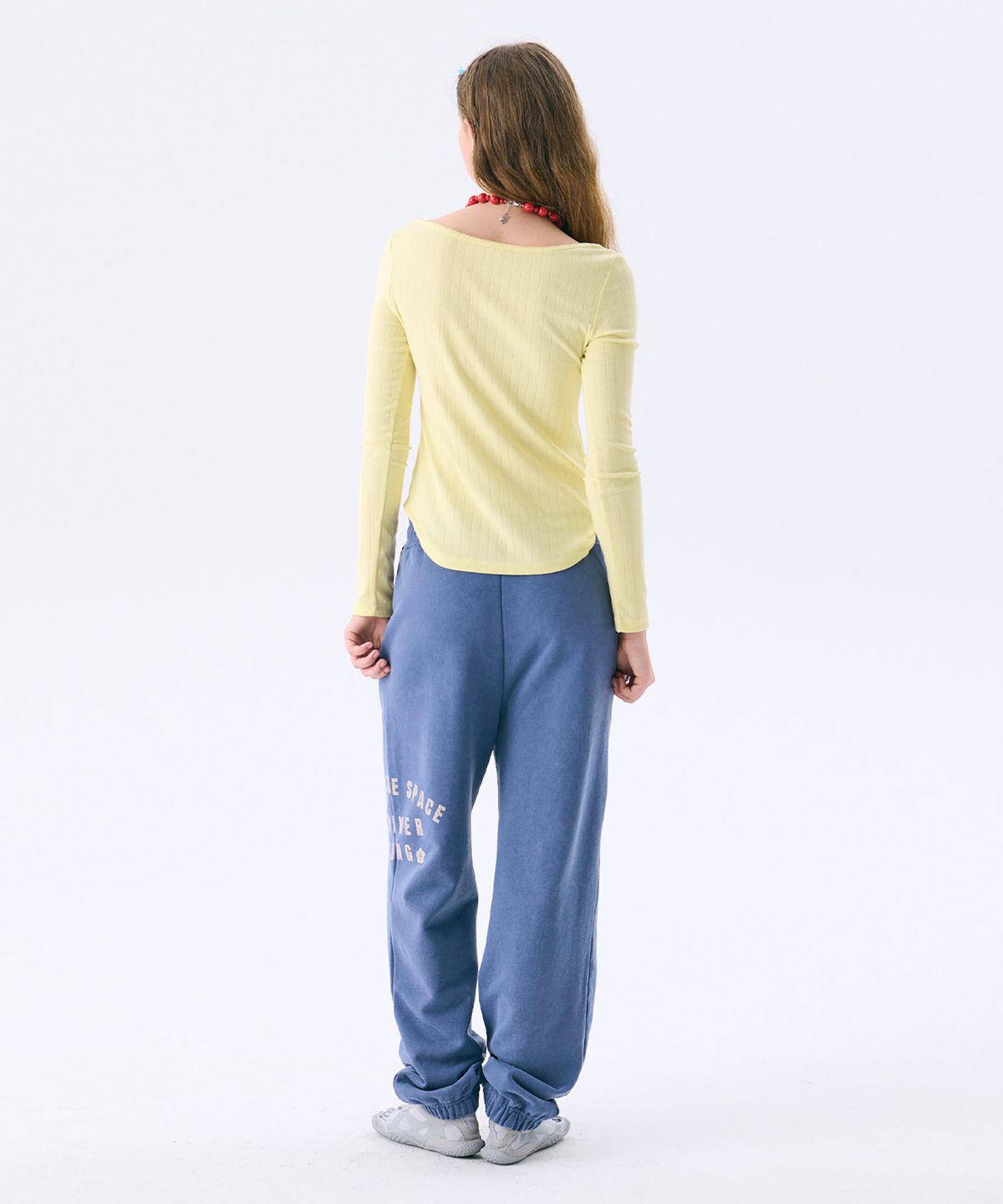 준준스페이스(JUNEJUNE SPACE) Vintage Sweat Pants_Blue(빈티지 스웨트 팬츠_블루