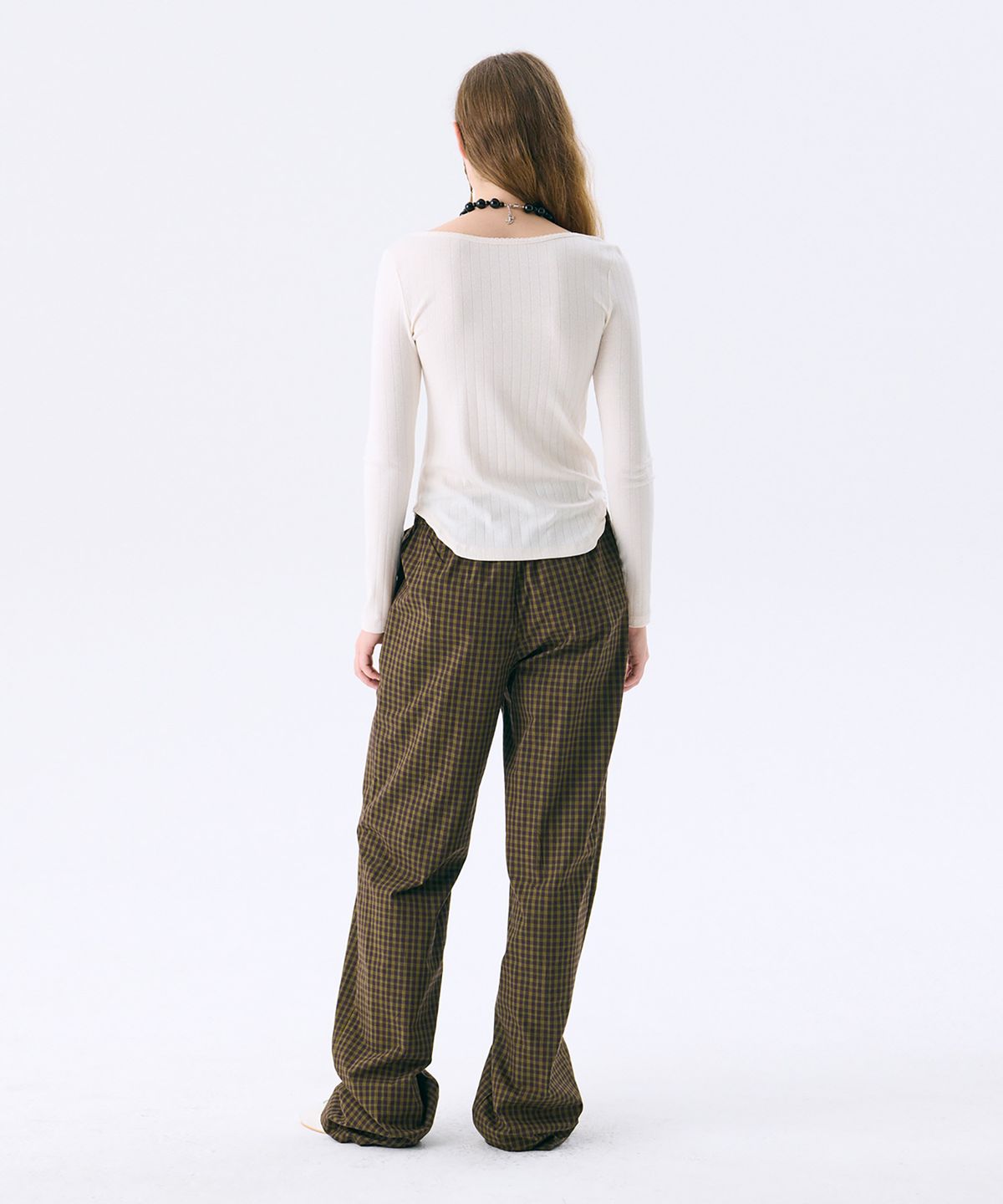준준스페이스(JUNEJUNE SPACE) Pajama Pants_Khaki(파자마 팬츠_카키)