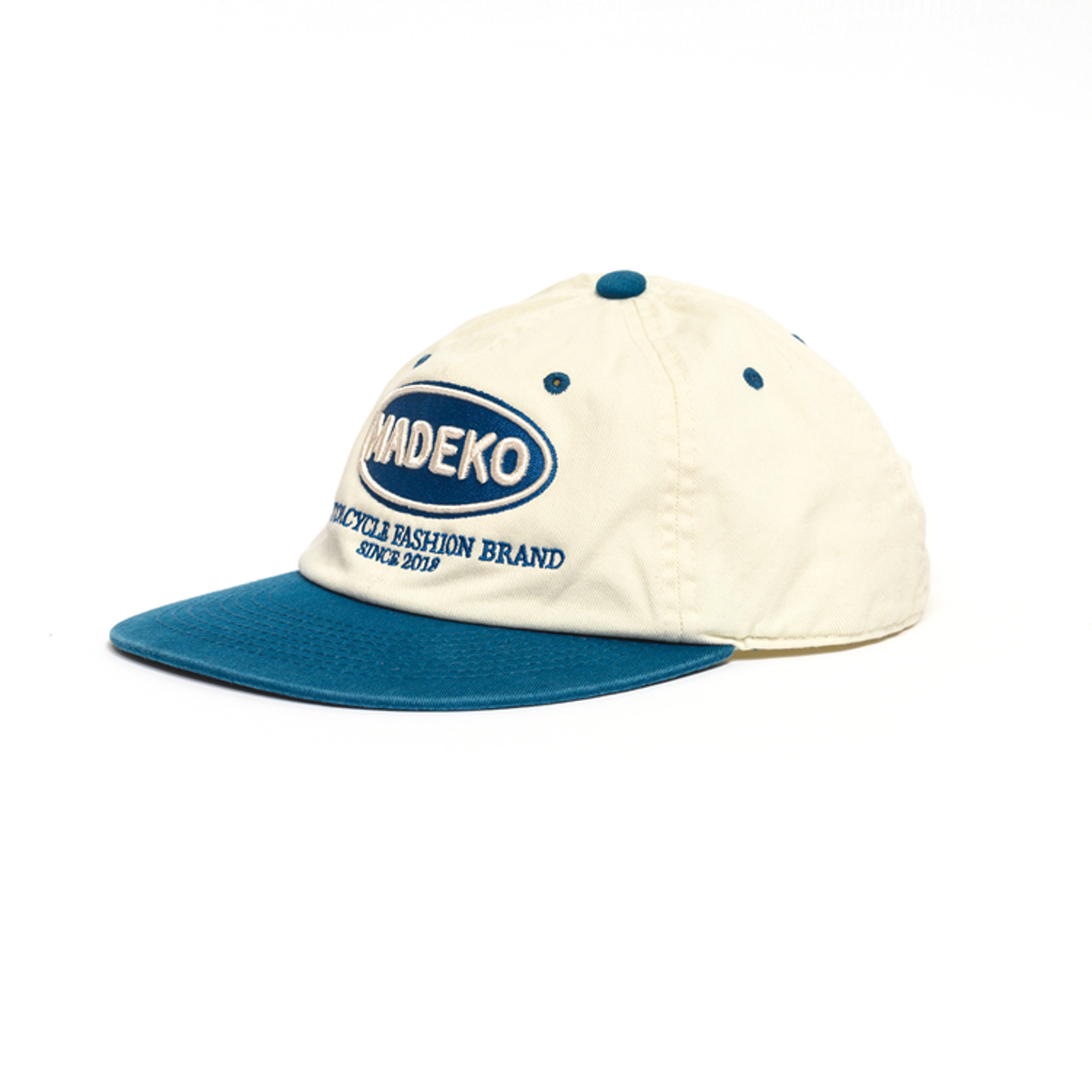 마데코(MADEKO) TWO-TONE CAP_BLUE