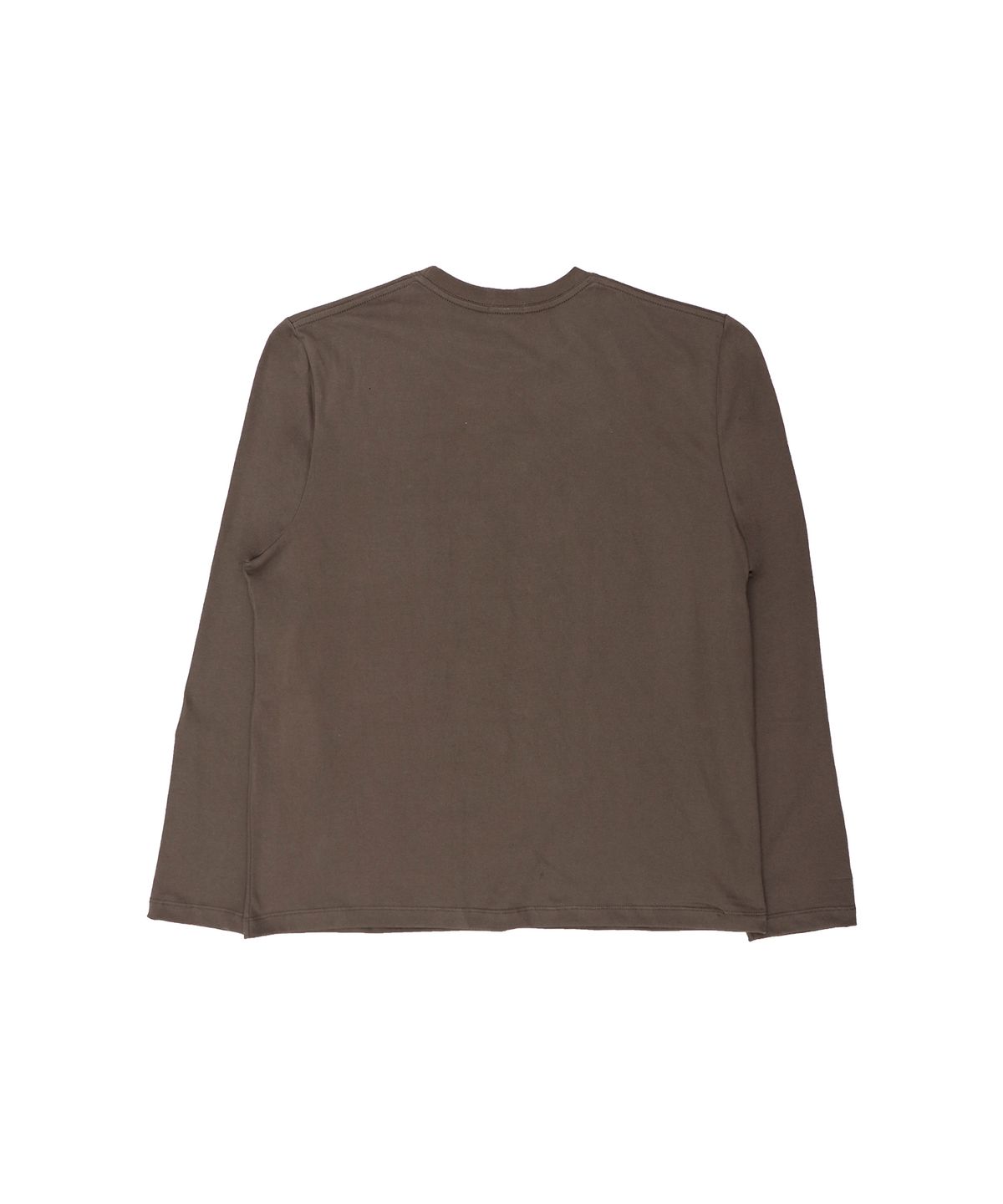 1011갤러리(1011 GALLERY) Kurt Cobain Portrait Long Sleeve T-Shirts - Brown