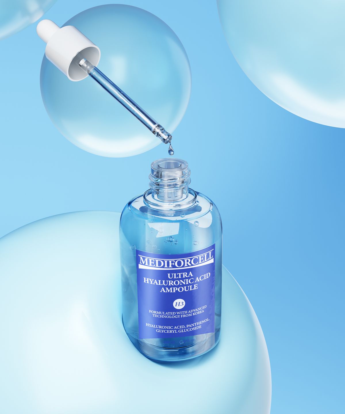 메디포셀(MEDIFORCELL) 울트라 히알루론산 앰플 100ml