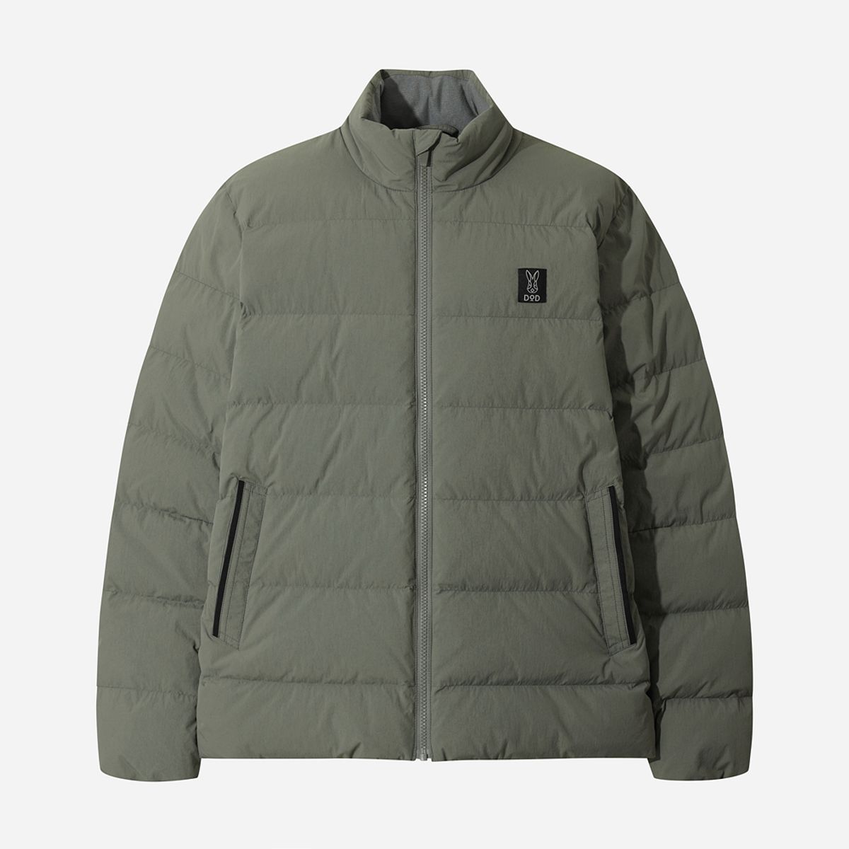 디오디(DOD) 코나 라이트 D7 스탠넥 다운 자켓 (L.CHARCOAL GREY)