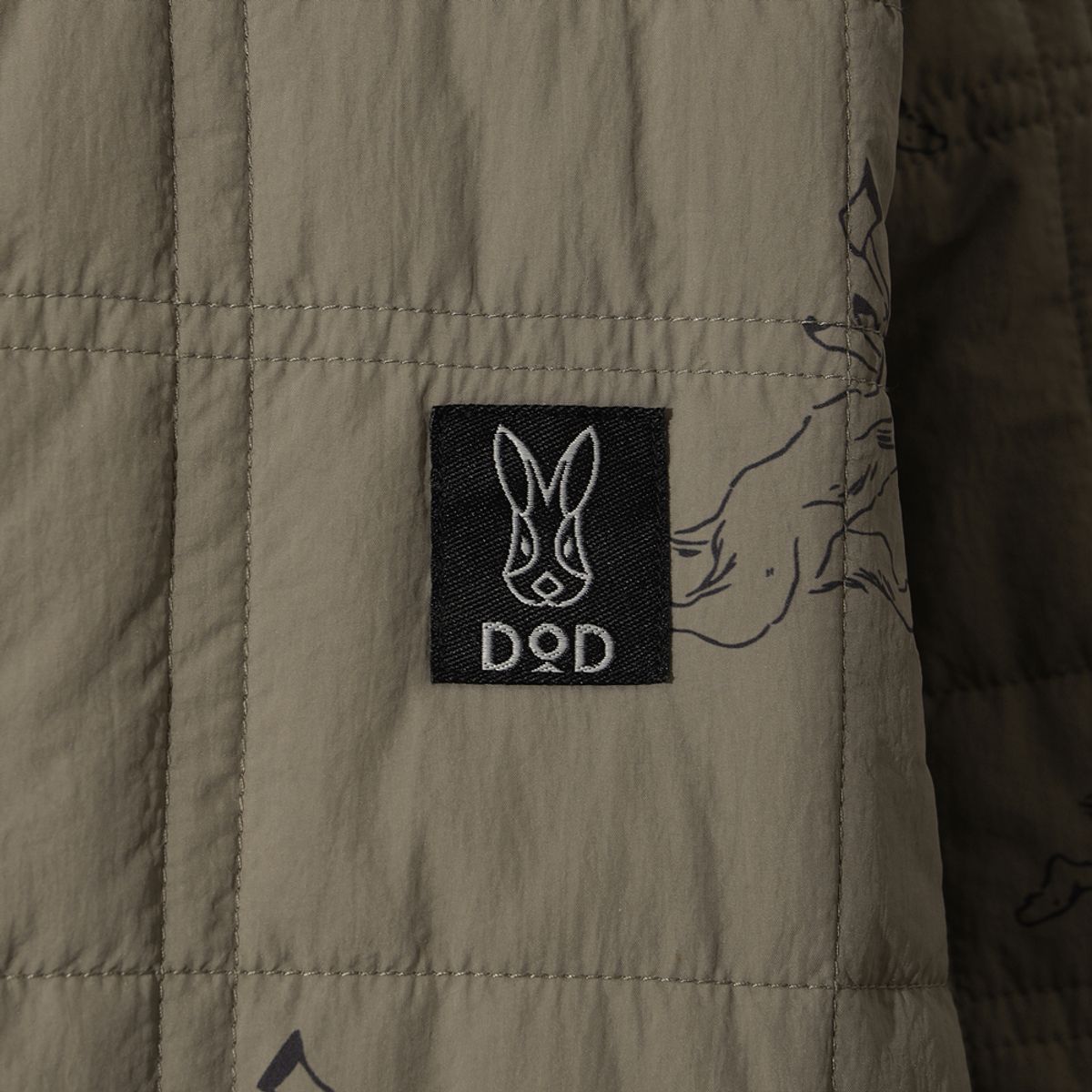 디오디(DOD) 칸타 신슐레이트 패딩 자켓(CHARCOAL GREY PATTERN)