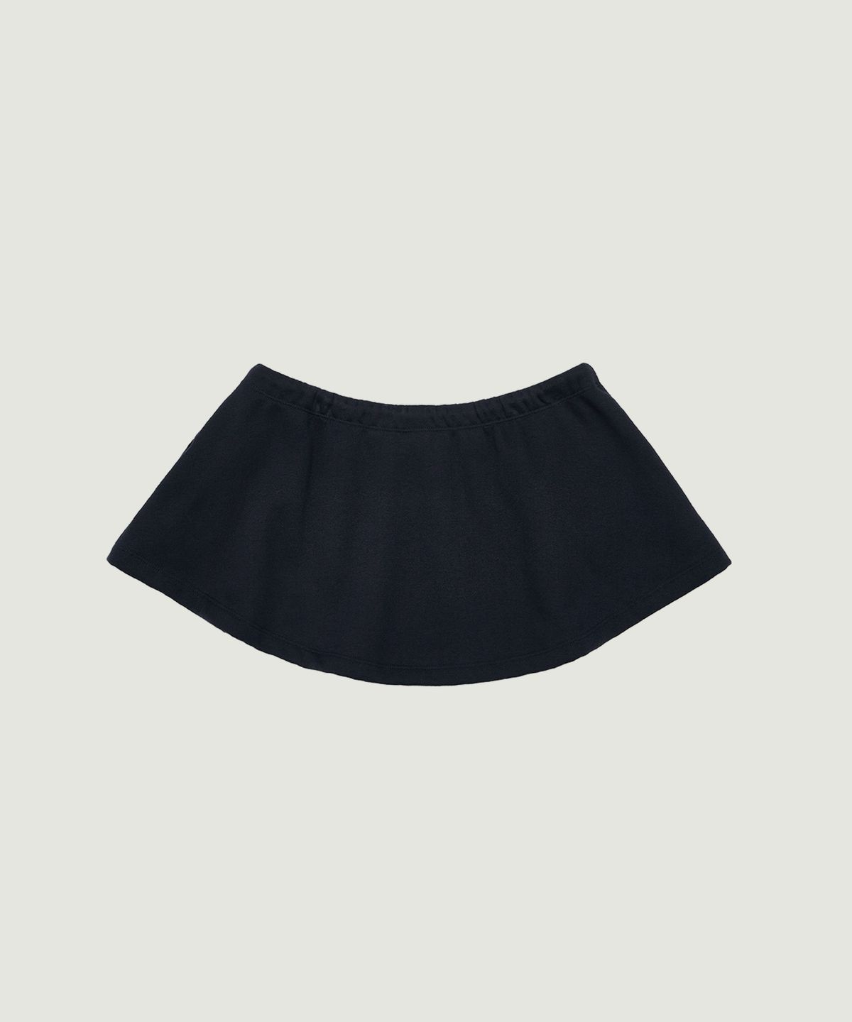 그로브(GROVE) REN FLARED SWEAT SKIRT (NAVY)