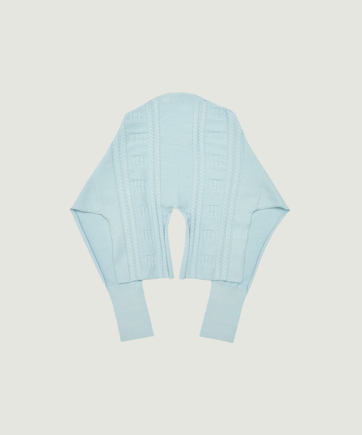 그로브(GROVE) HAVEN SHAWL MUFFLER (LIGHT BLUE)