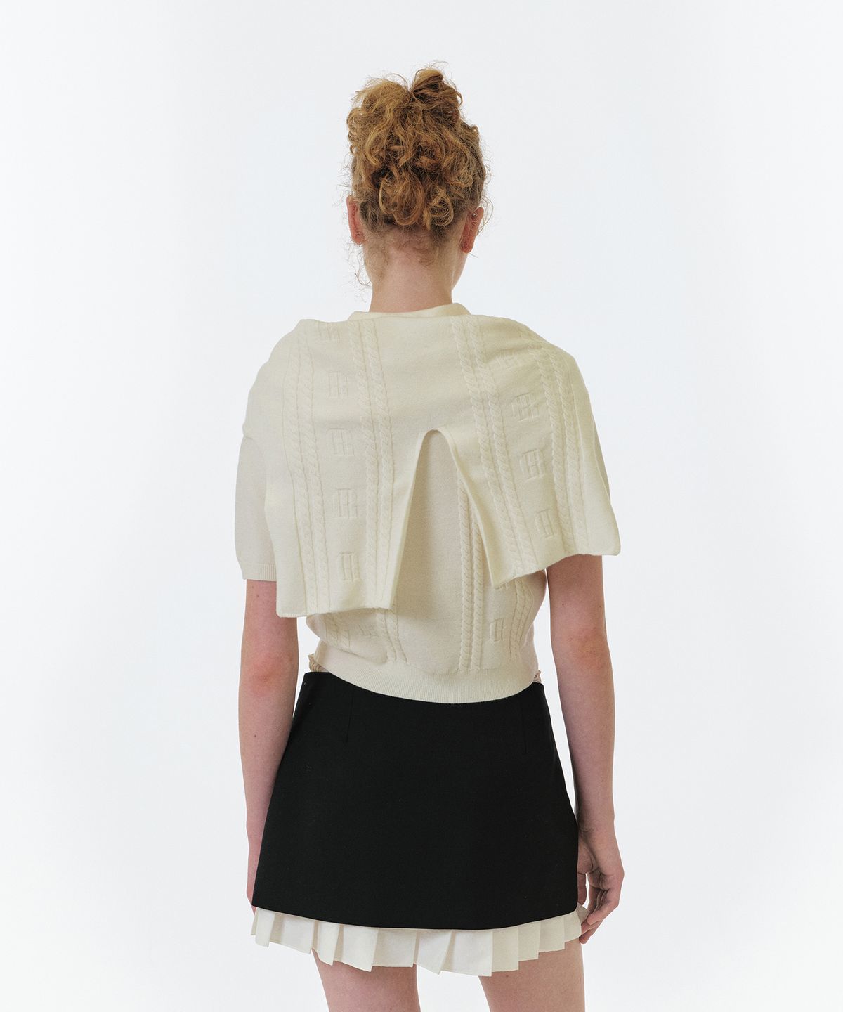 그로브(GROVE) HAVEN SHAWL MUFFLER (IVORY)