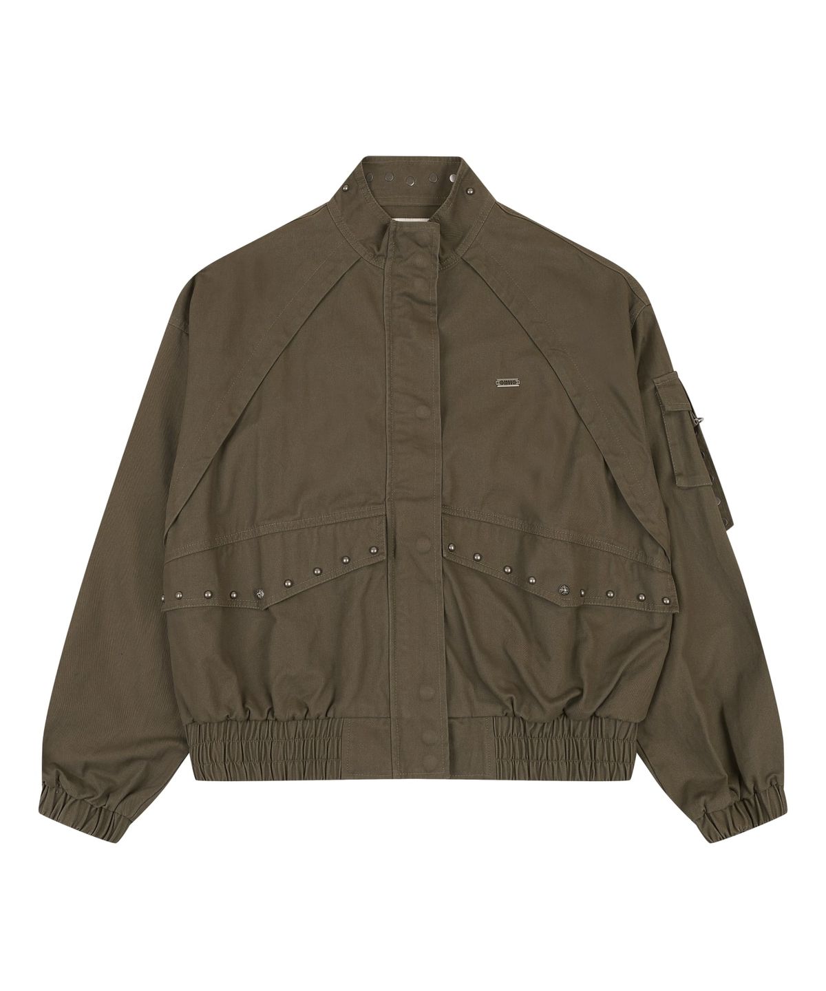 오디너리 홀리데이(ORDINARY HOLIDAY) OVERFIT BLOUSON JUMPER [KHAKI]