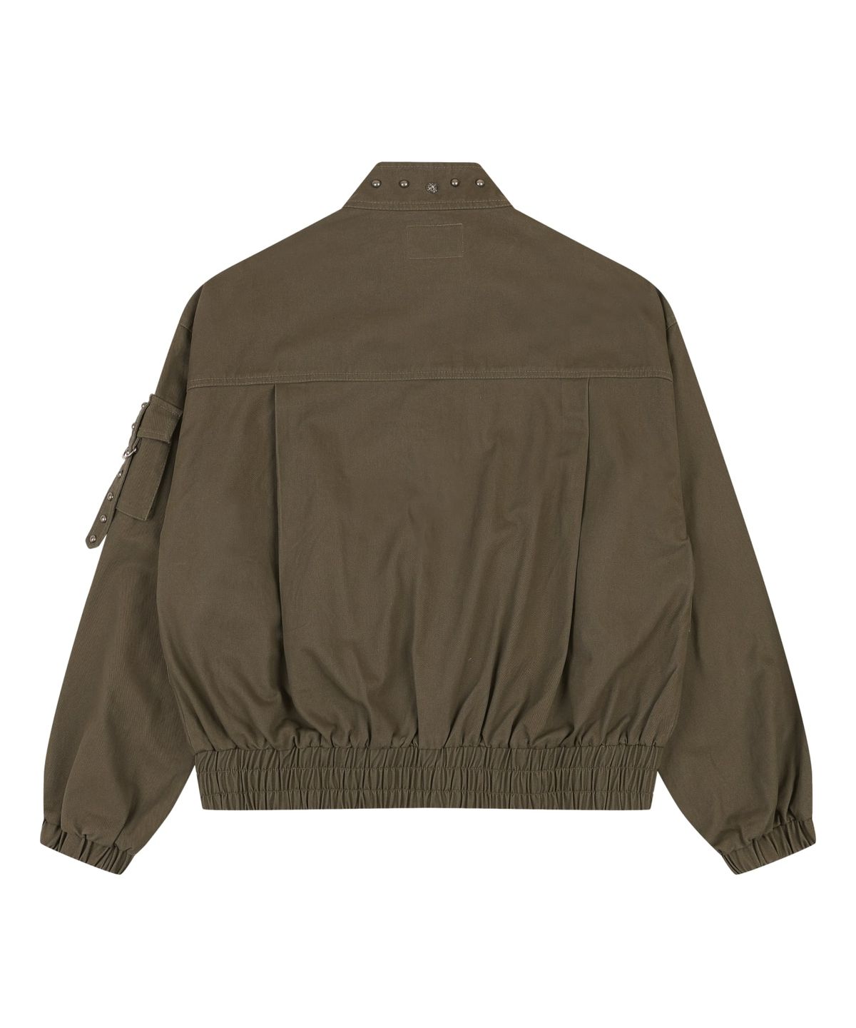 오디너리 홀리데이(ORDINARY HOLIDAY) OVERFIT BLOUSON JUMPER [KHAKI]