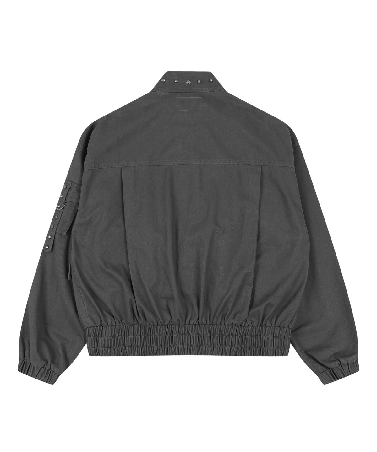 오디너리 홀리데이(ORDINARY HOLIDAY) OVERFIT BLOUSON JUMPER [GREY]