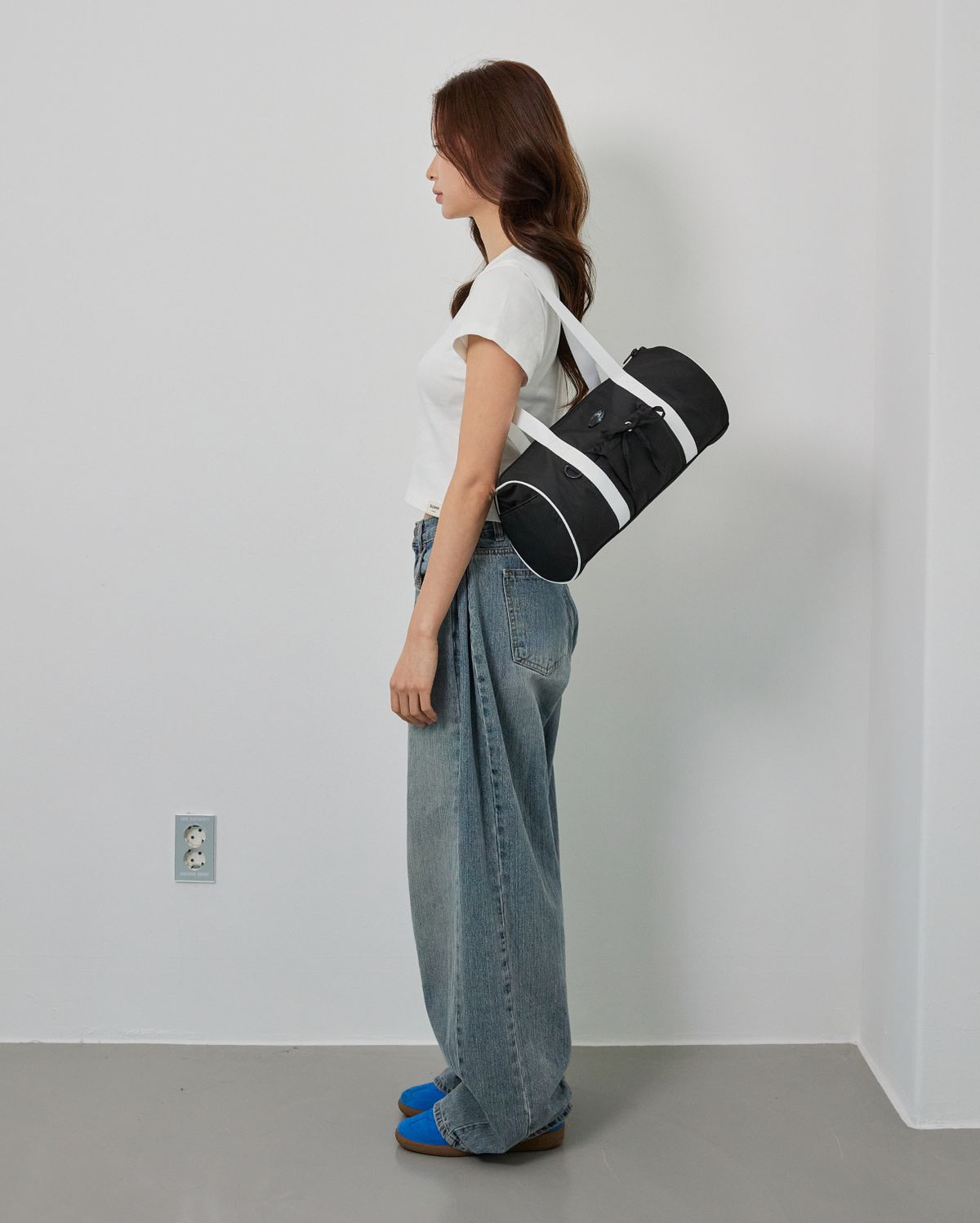 프로젝트 1907(PROJECT1907) [PLASTIC] Duffle Bag (Black)