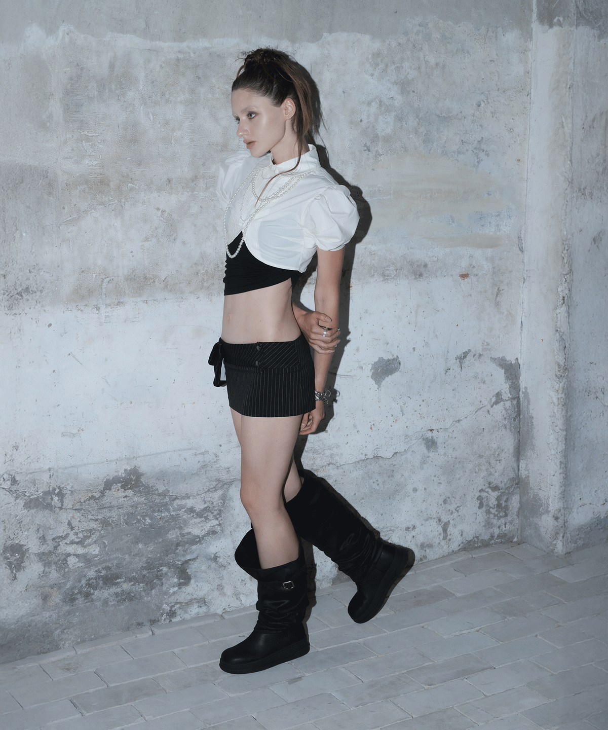 이크닉(IHCNIK) 008 slouchy 3way boots