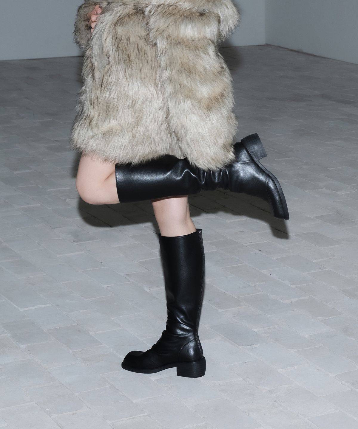 이크닉(IHCNIK) 009 square folding boots