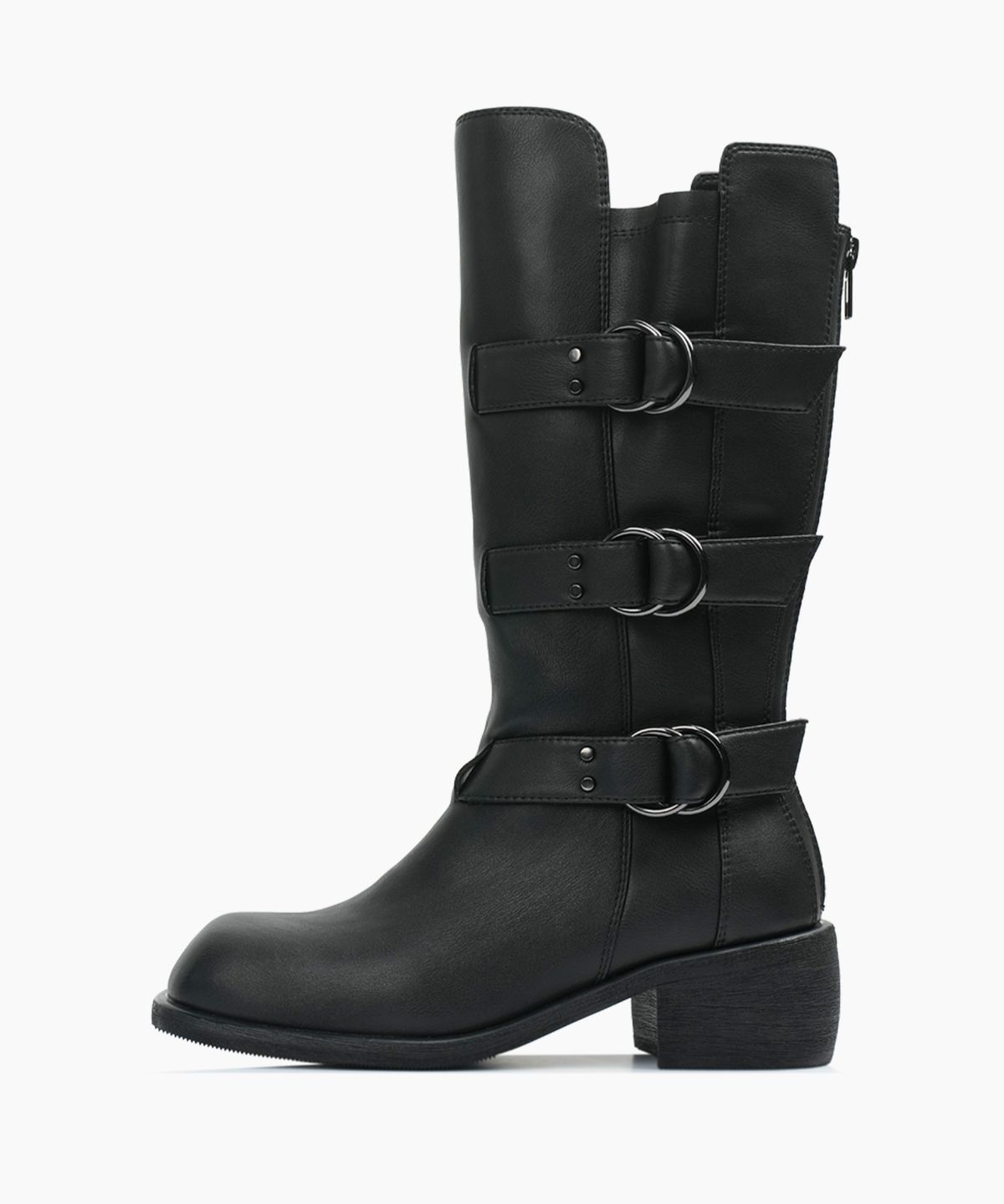 이크닉(IHCNIK) 000 3-buckle biker boots
