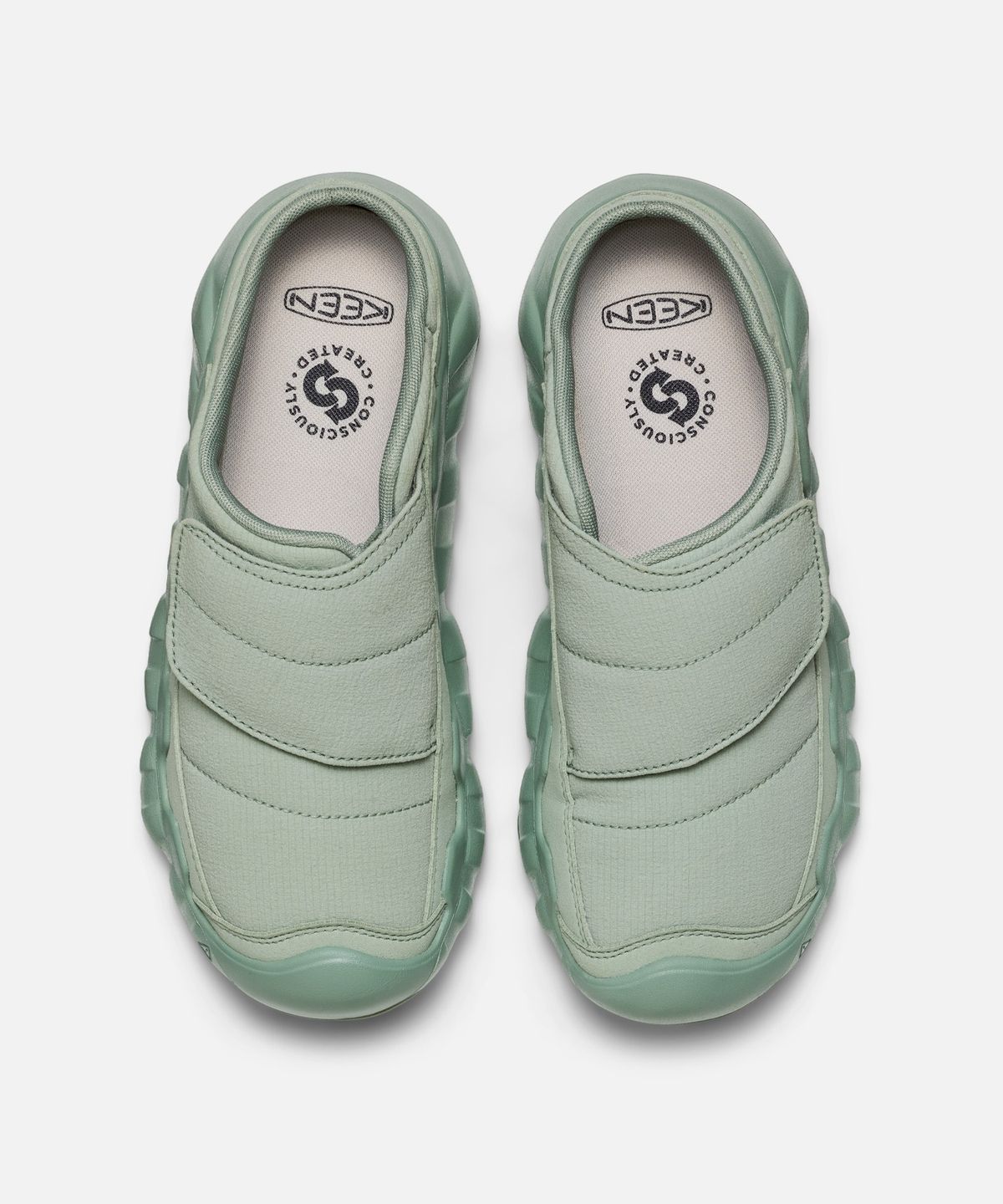 킨(KEEN) 하이파우저 랩 여성 슬립온 ICEBERG GREEN