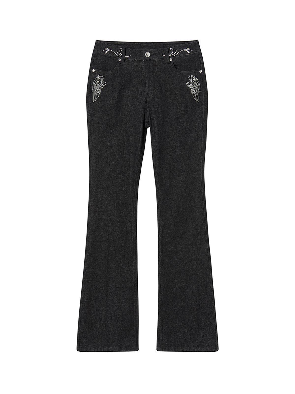 엔와이엑스엑스(NYXX) SMOKIN BADDIE DENIM PANTS BLACK